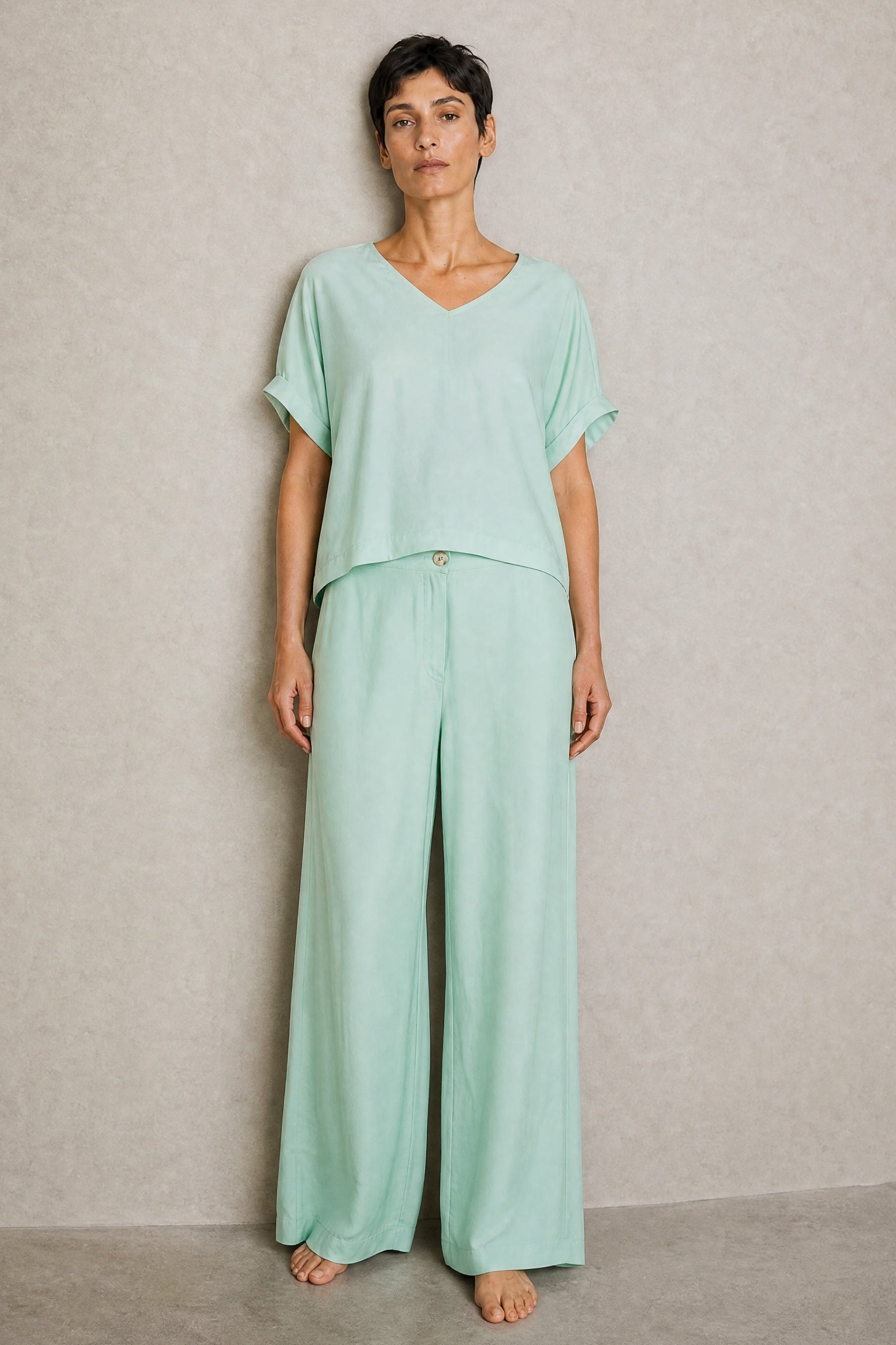 DANEA TROUSERS MINT