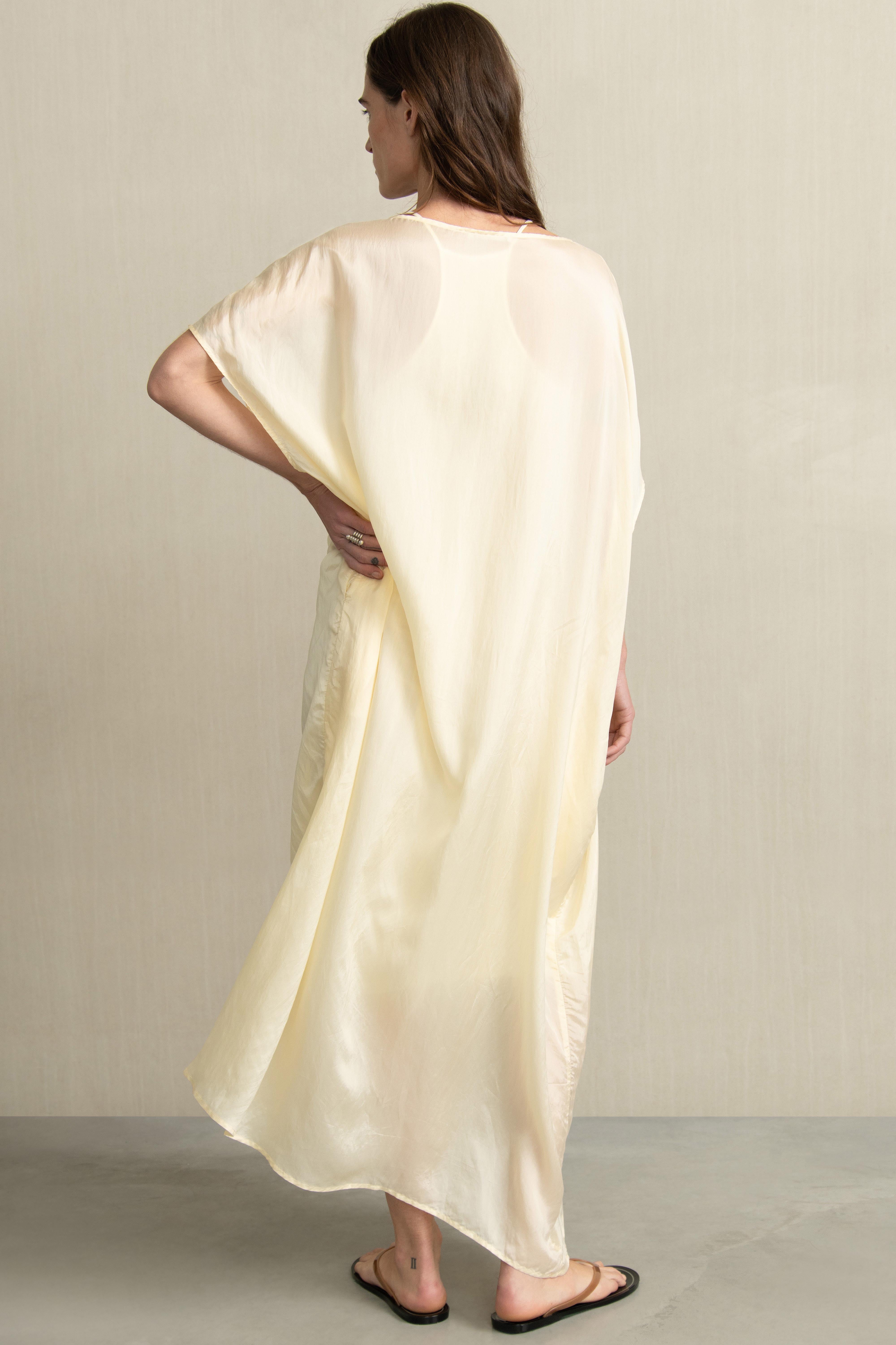 BANKS DRESS LIGHT YELLOW - HUMANOID