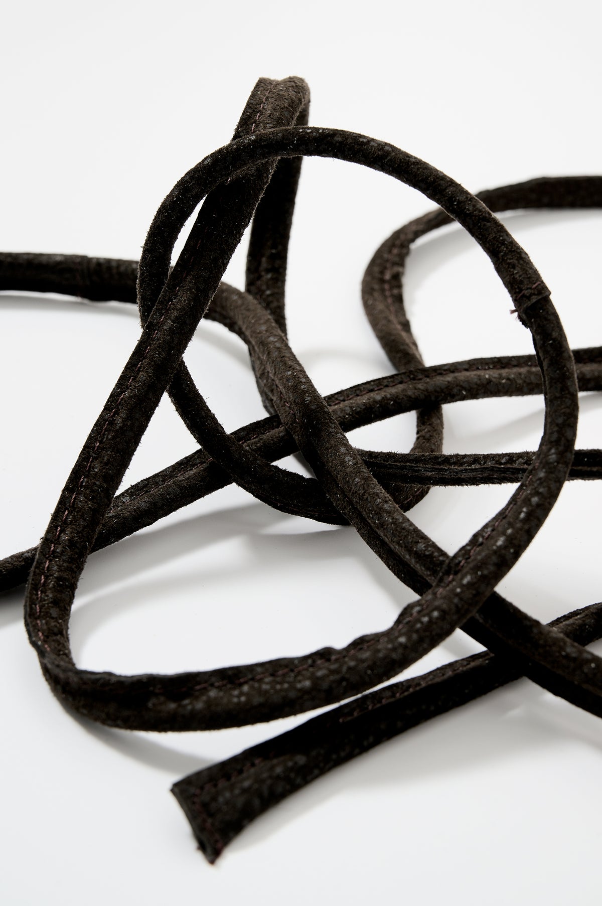 Humanoid Brown Leather Belt-Large The Human Form Unity Belt. Made of genuine leather that  main image 3