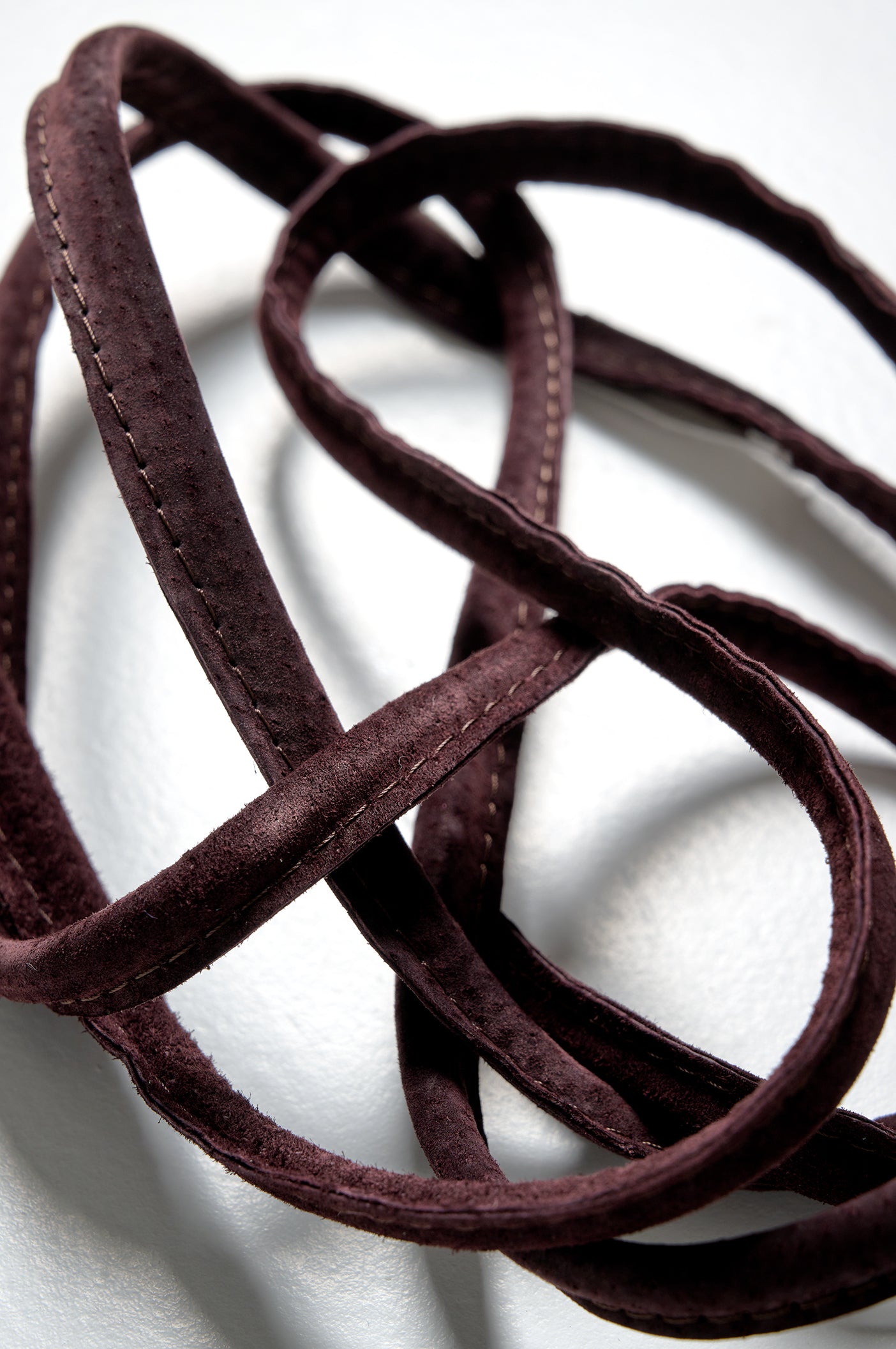 BEAMER BELT BURGUNDY