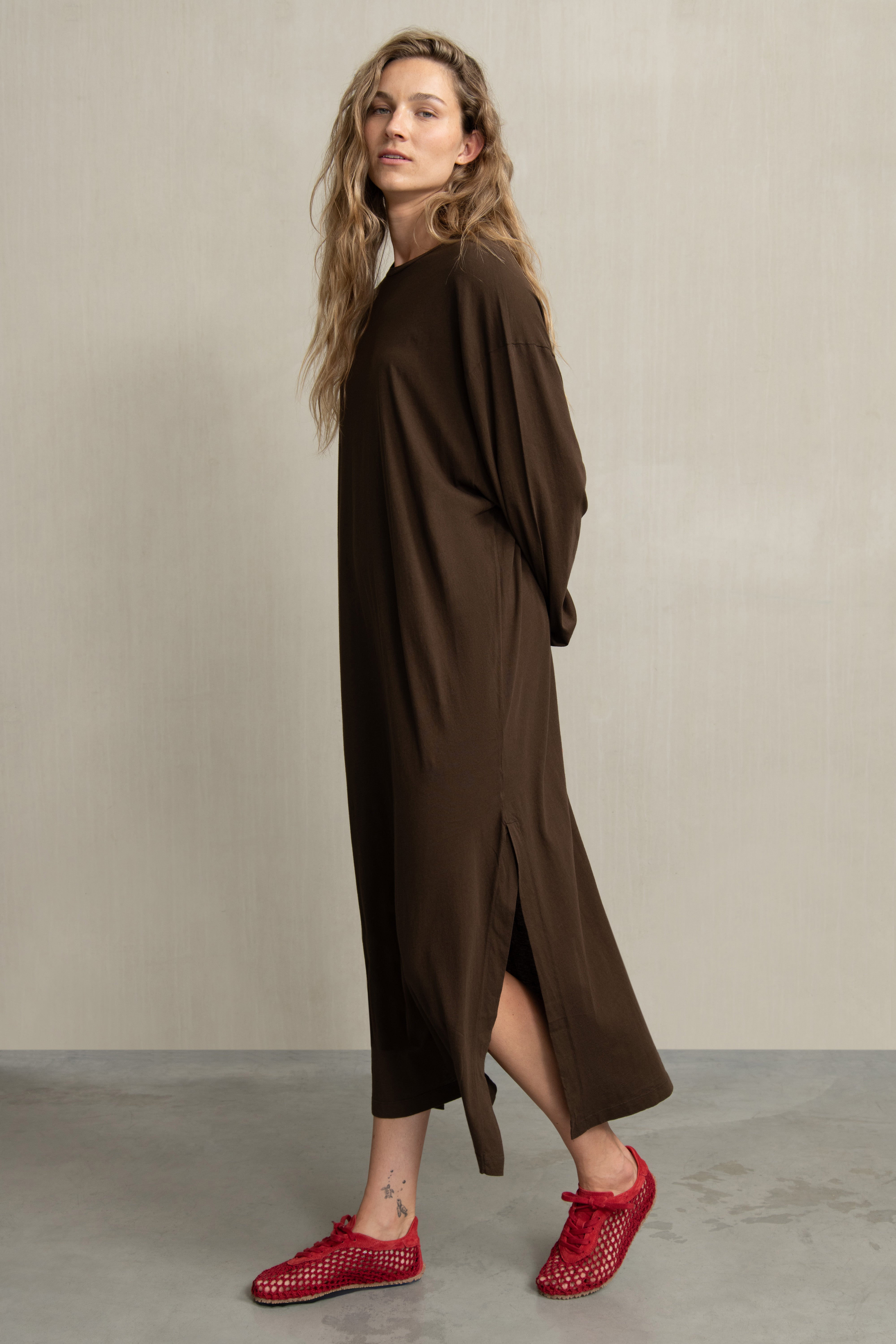 BERE DRESS KHAKI