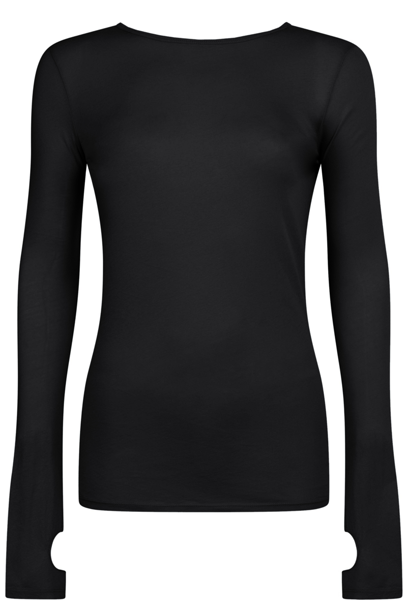 BLANCA TEE BLACKISH - HUMANOID