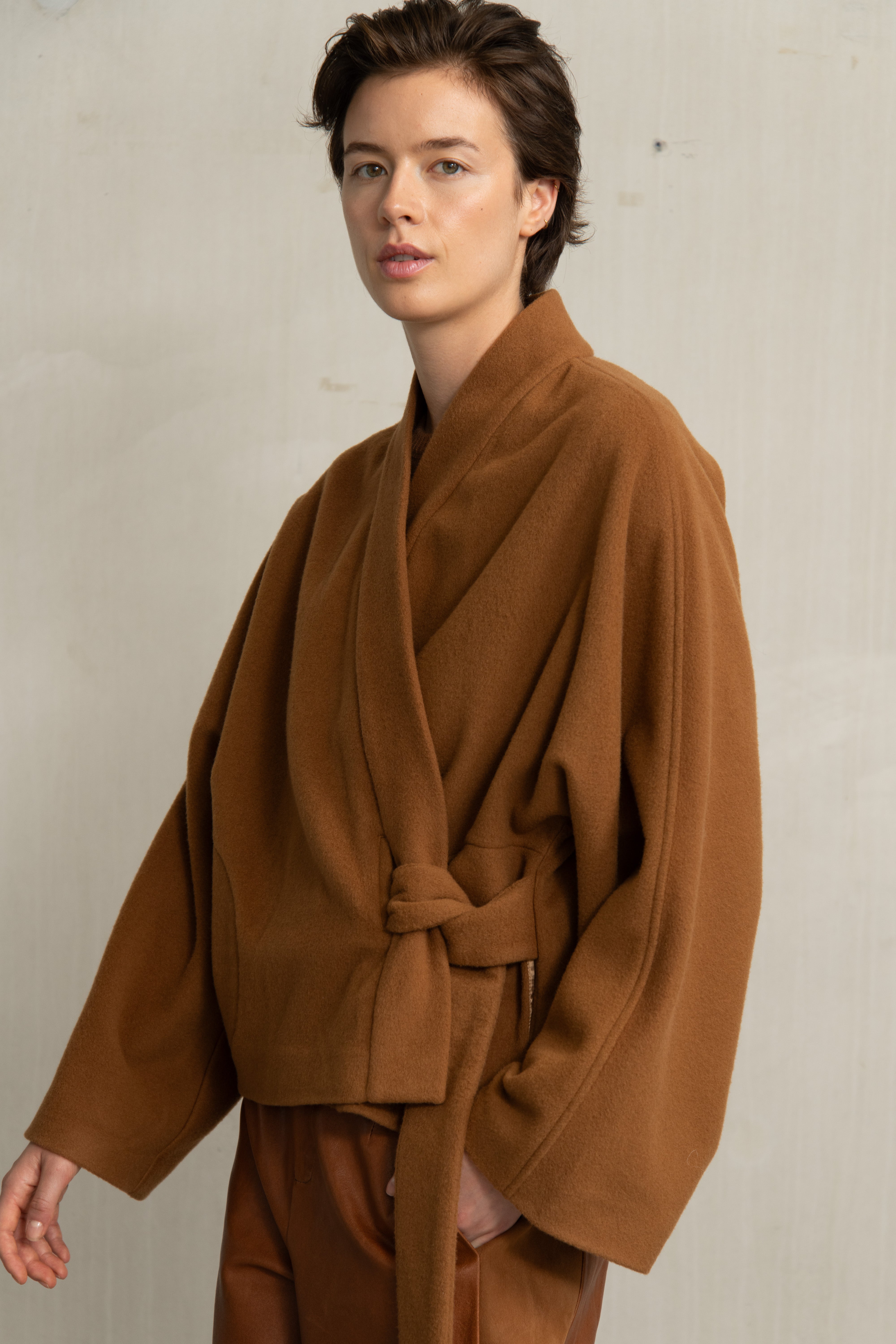 BLYSS JACKET TOBACCO - HUMANOID