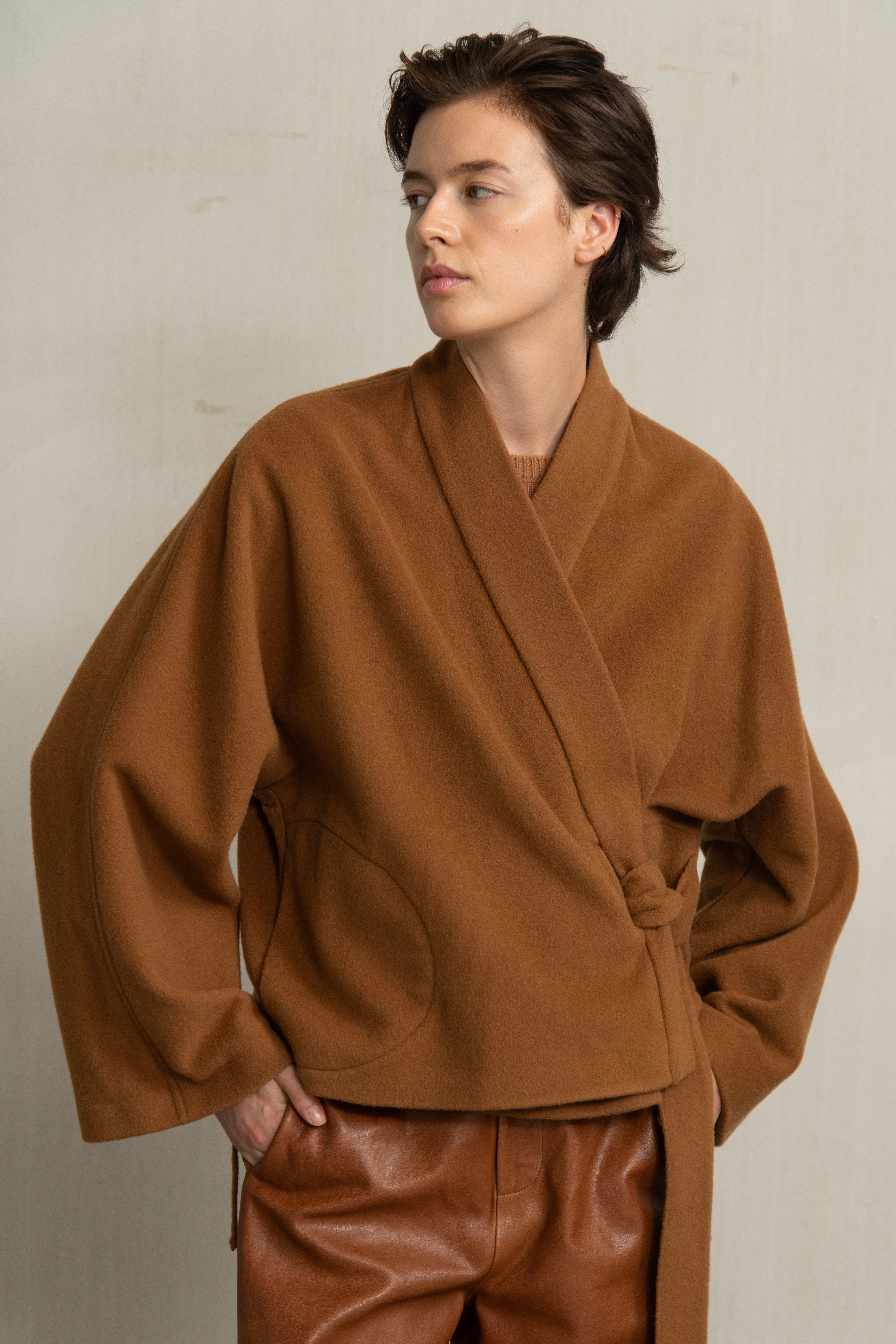 BLYSS JACKET TOBACCO - HUMANOID