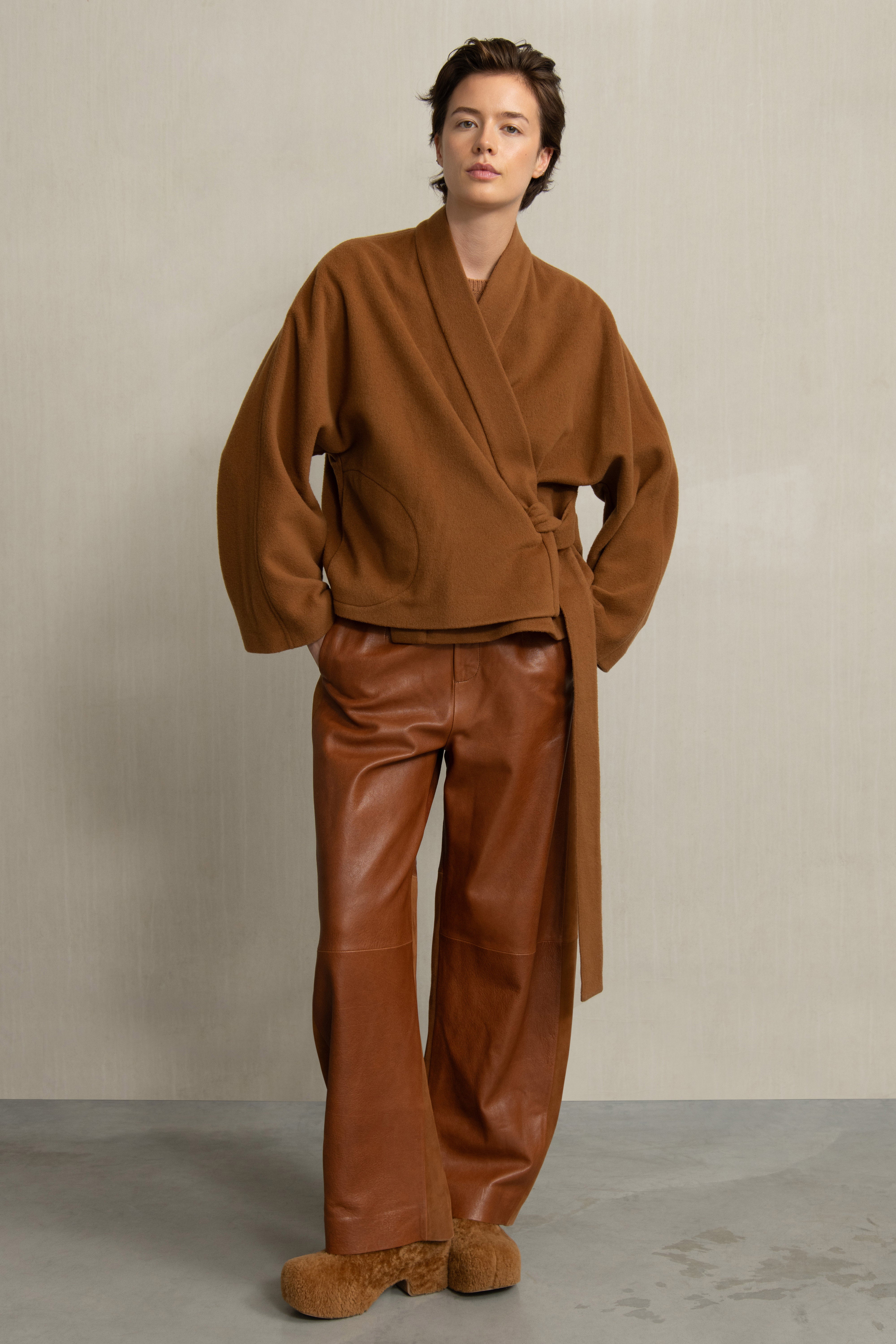BLYSS JACKET TOBACCO - HUMANOID