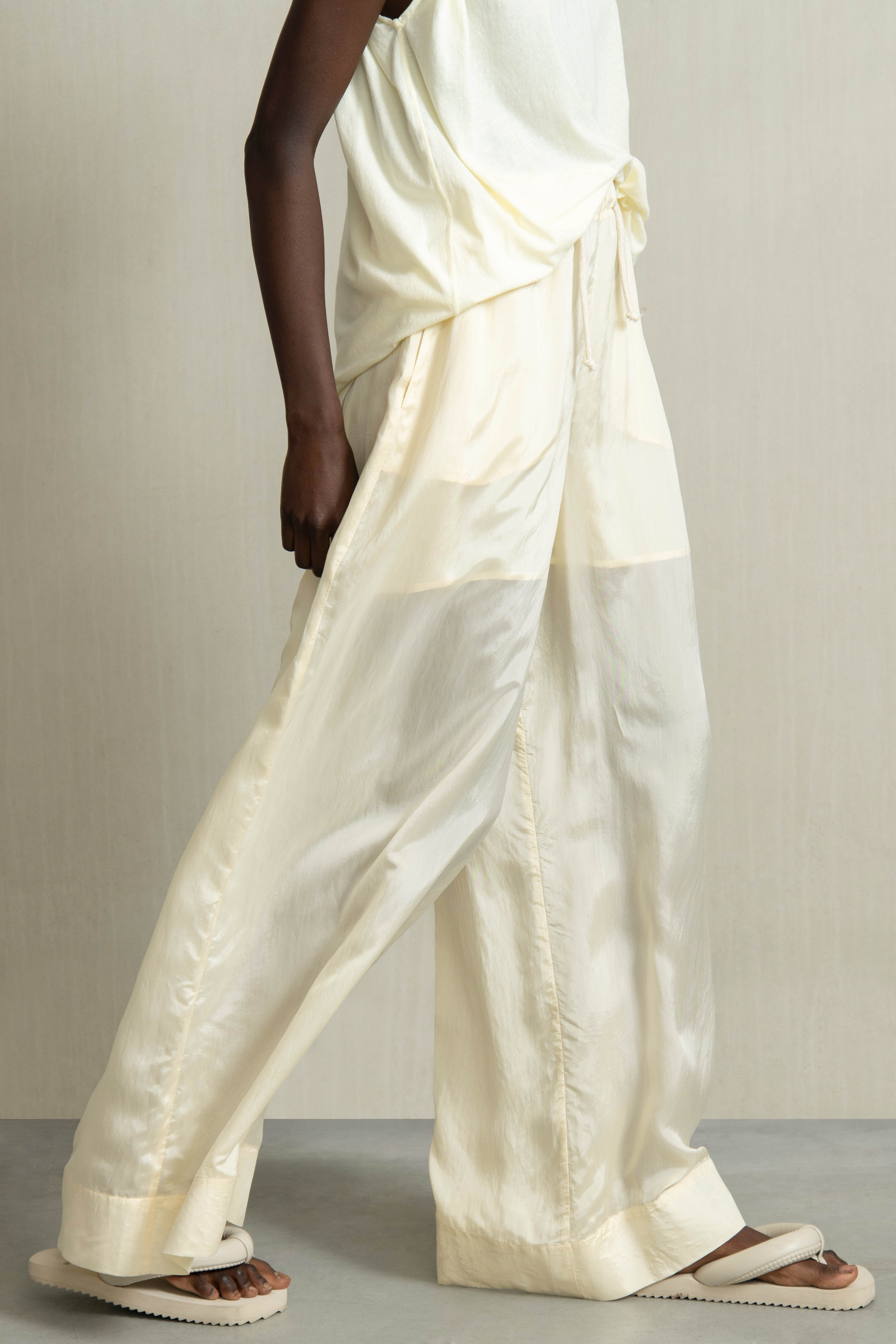 BONIE PANTS LIGHT YELLOW - HUMANOID