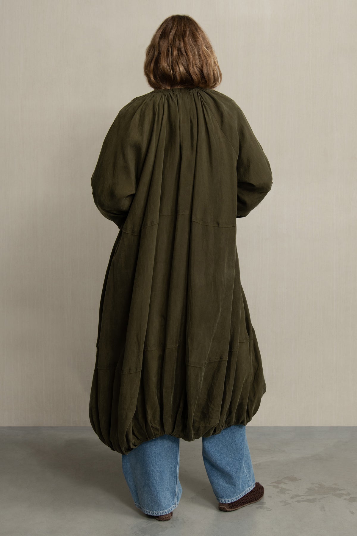 BOYO DRESS MOSS