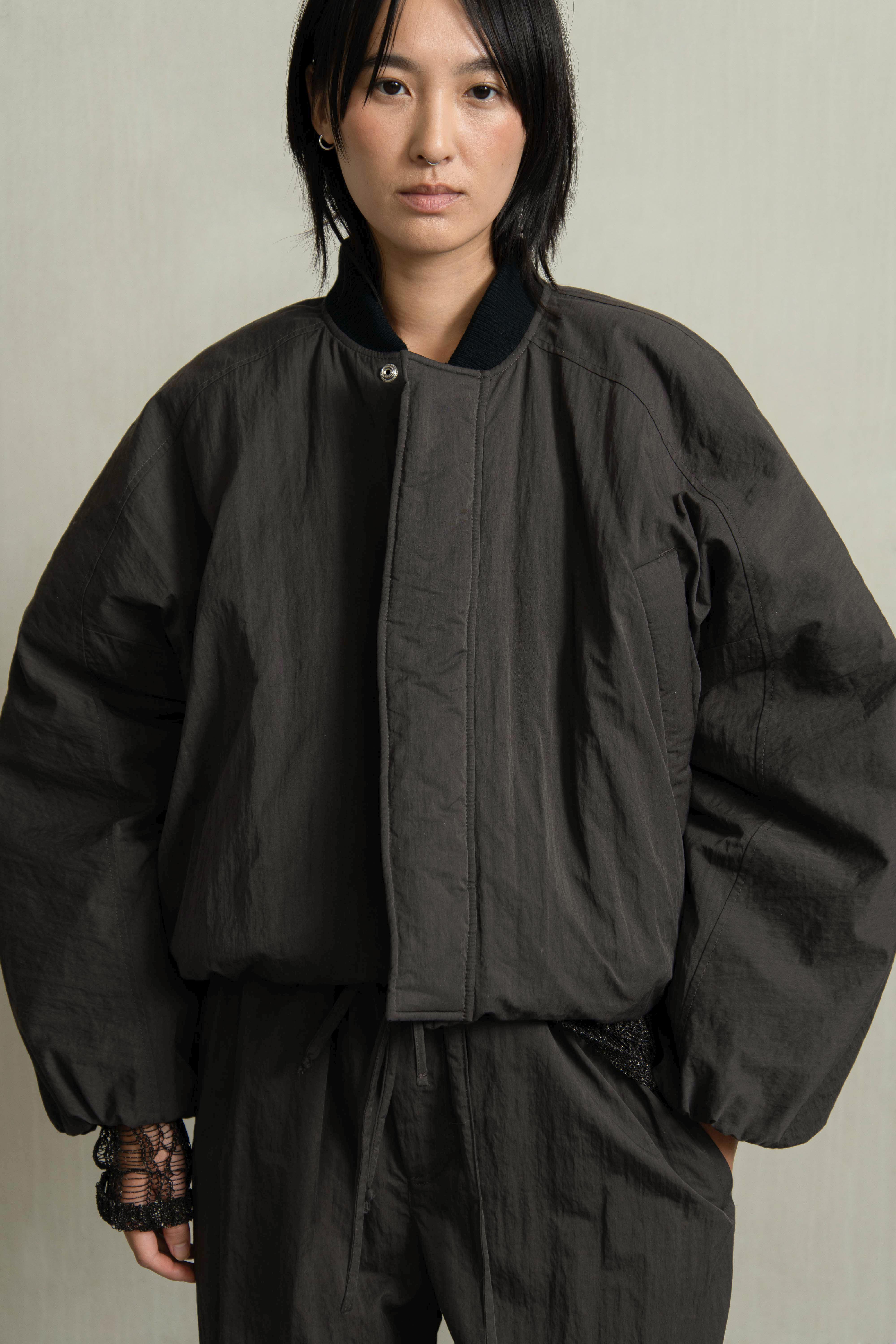 CEREA JACKET DARK BROWN - HUMANOID