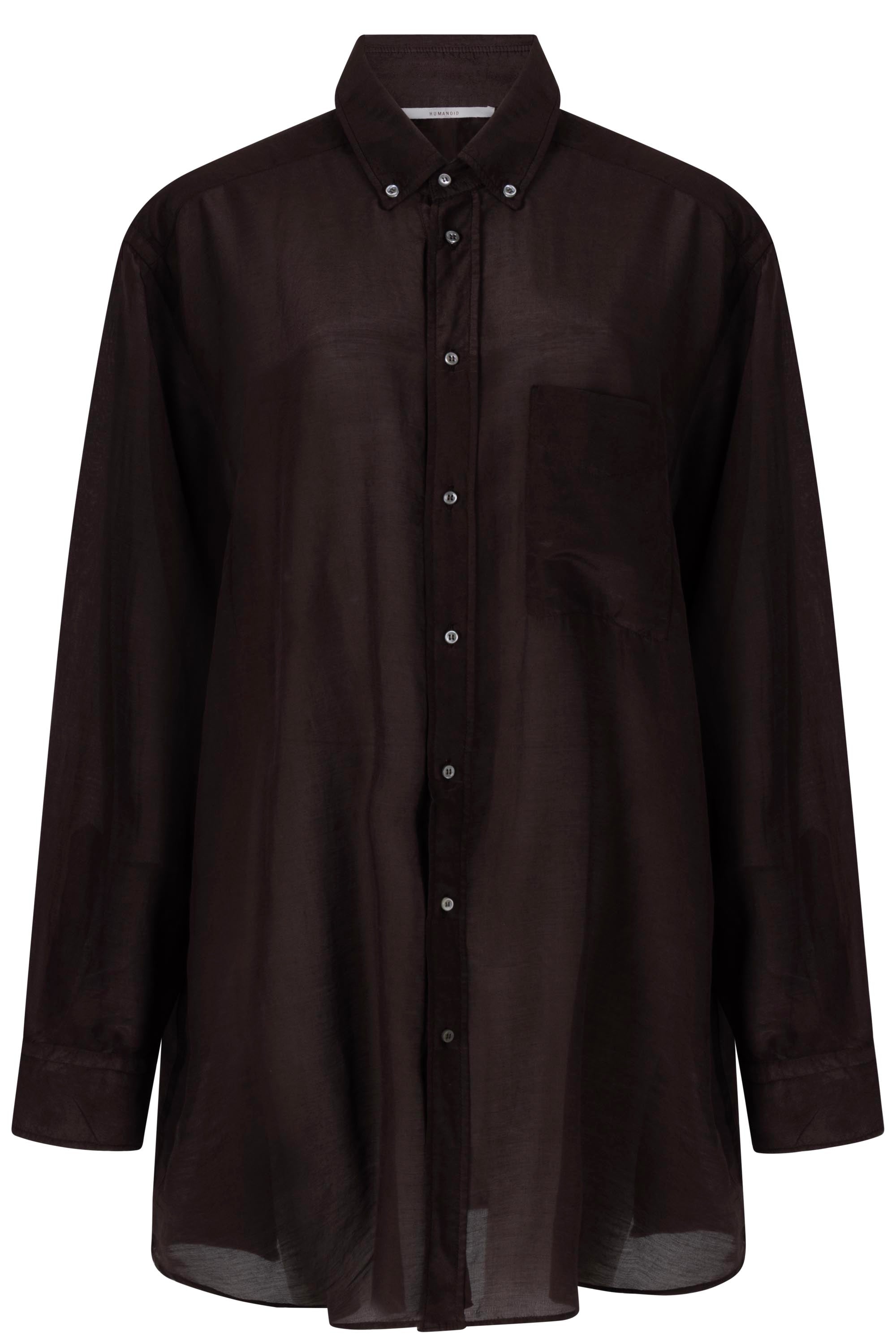 CHICHI BLOUSE DARK BROWN - HUMANOID