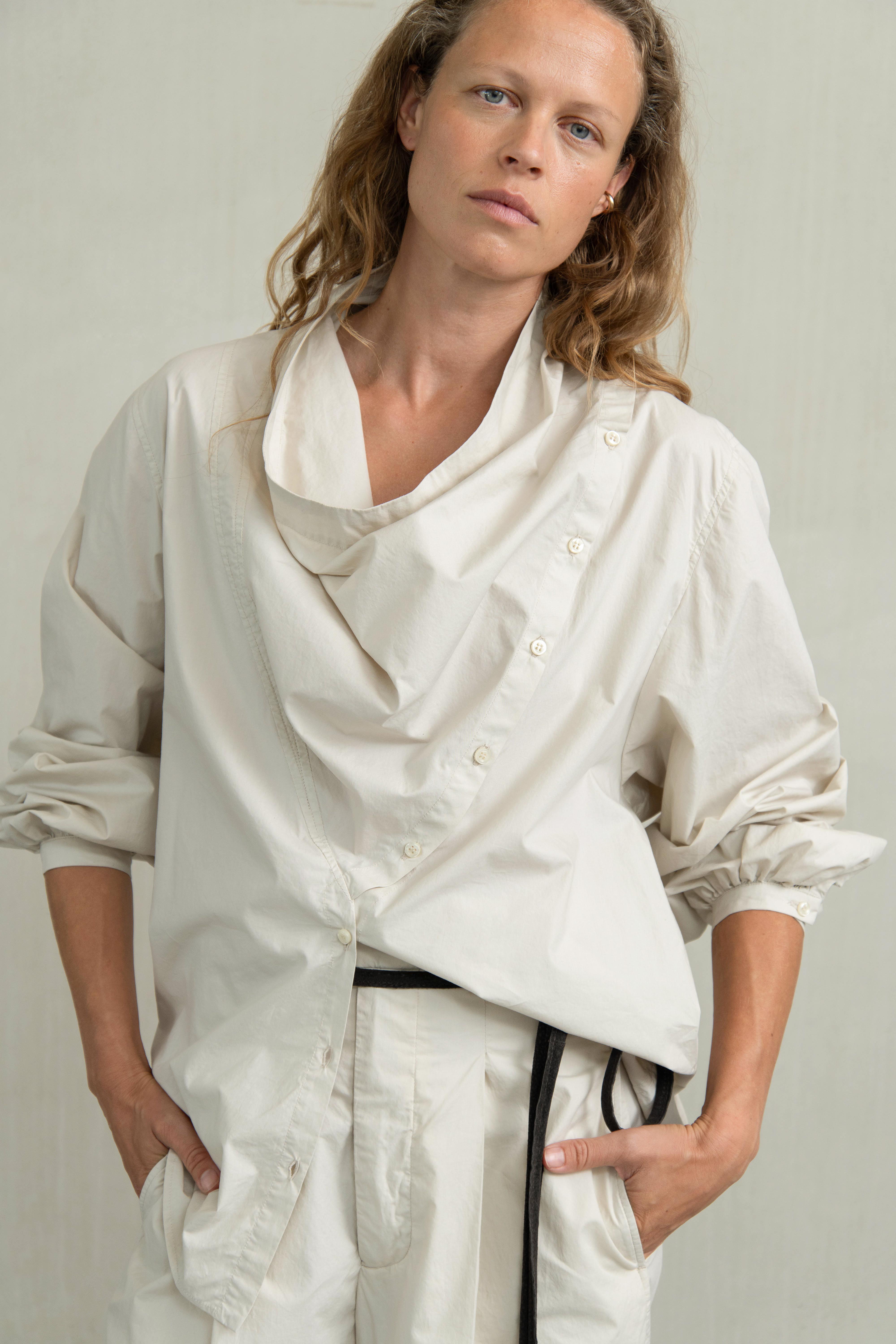 CHLOE SHIRT MILK - HUMANOID