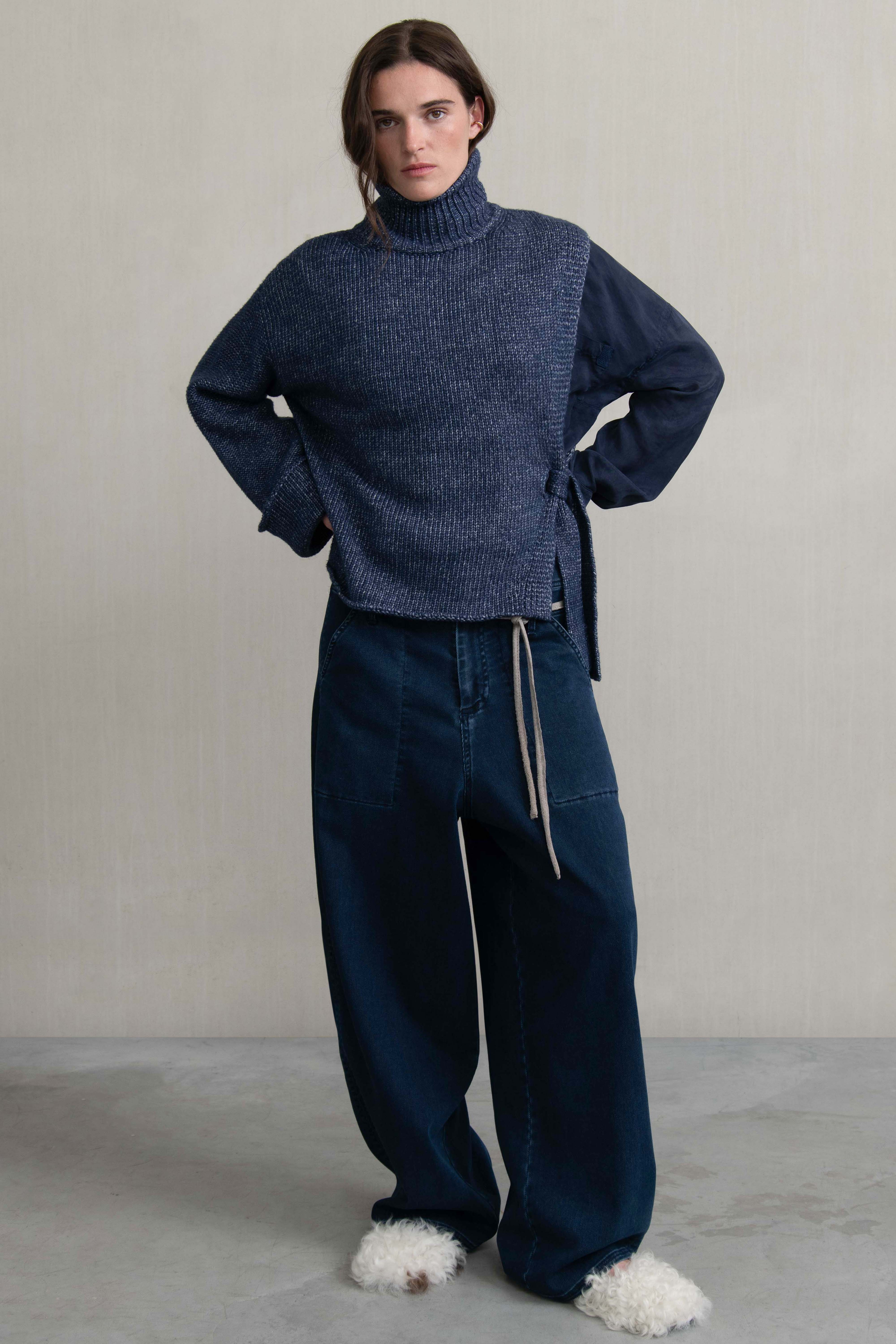CIN KNIT LAPIS
