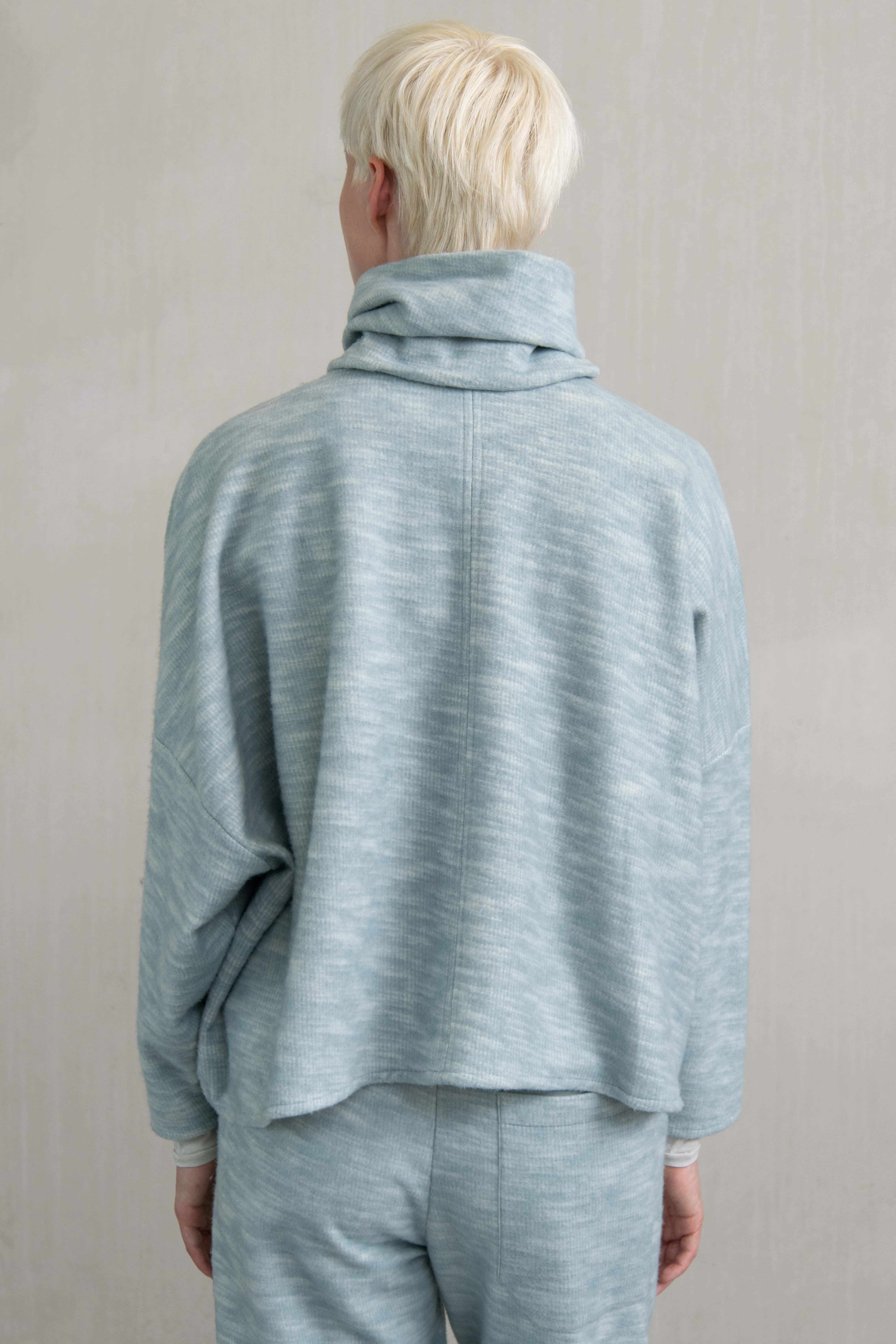 CLAMOUR TOP AQUA