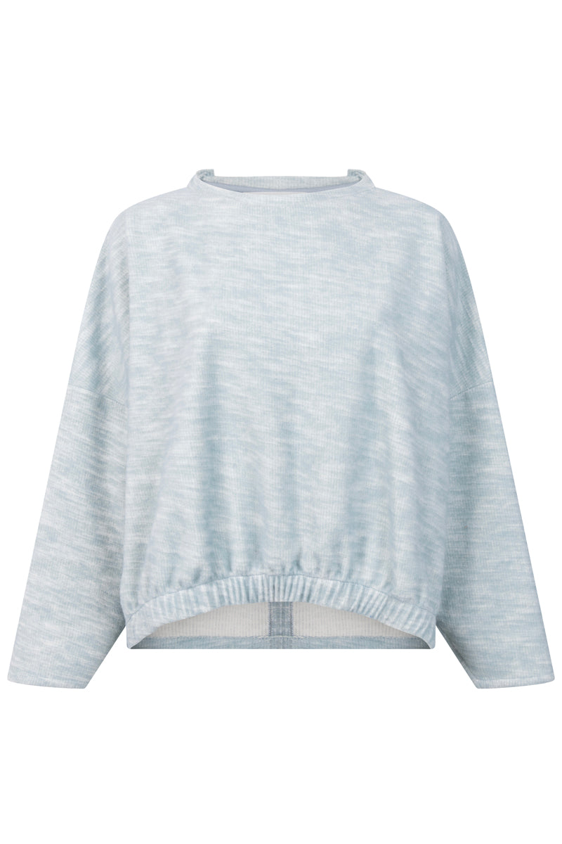 CLAMOUR TOP AQUA