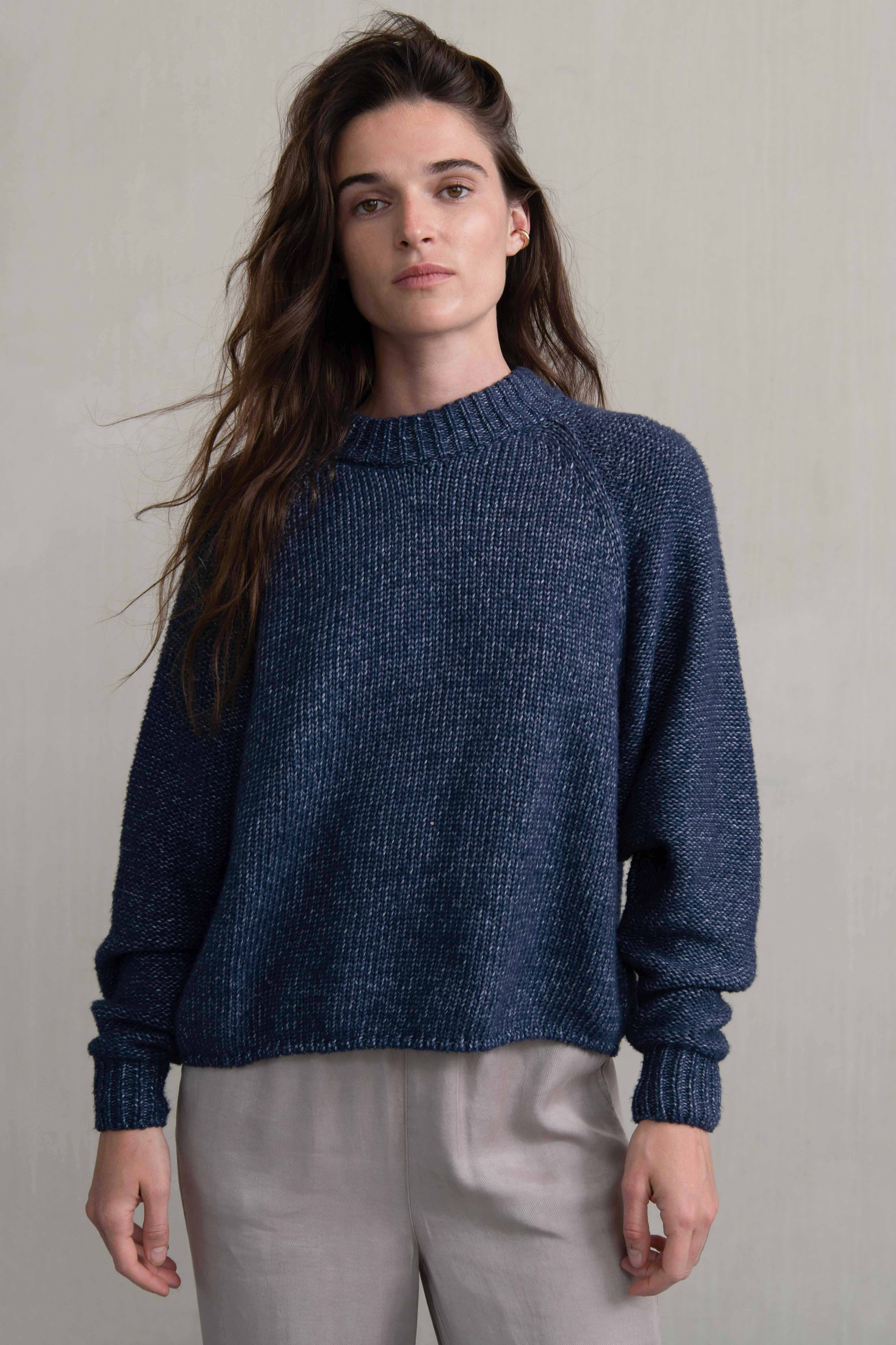 CODES KNIT LAPIS