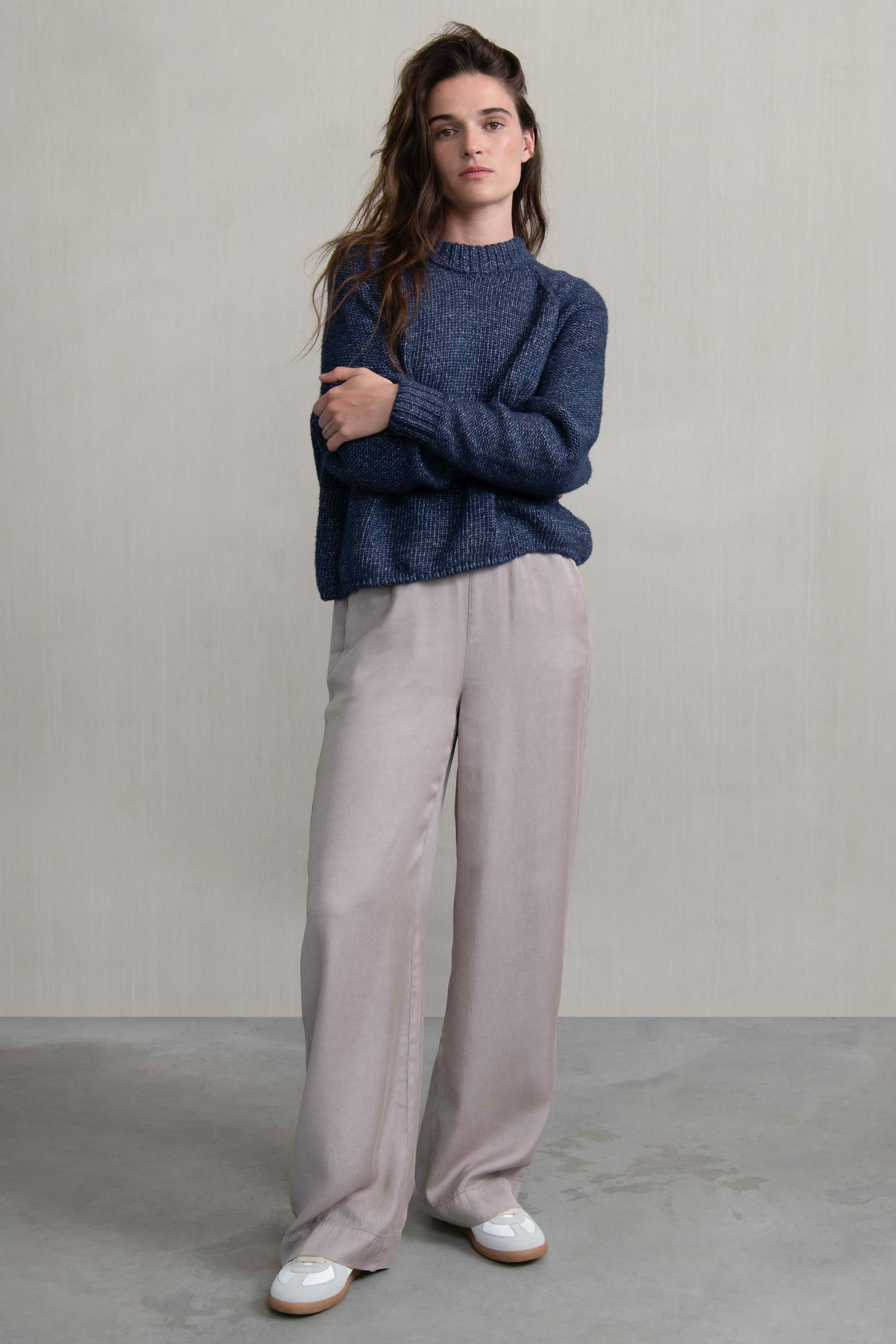 CODES KNIT LAPIS