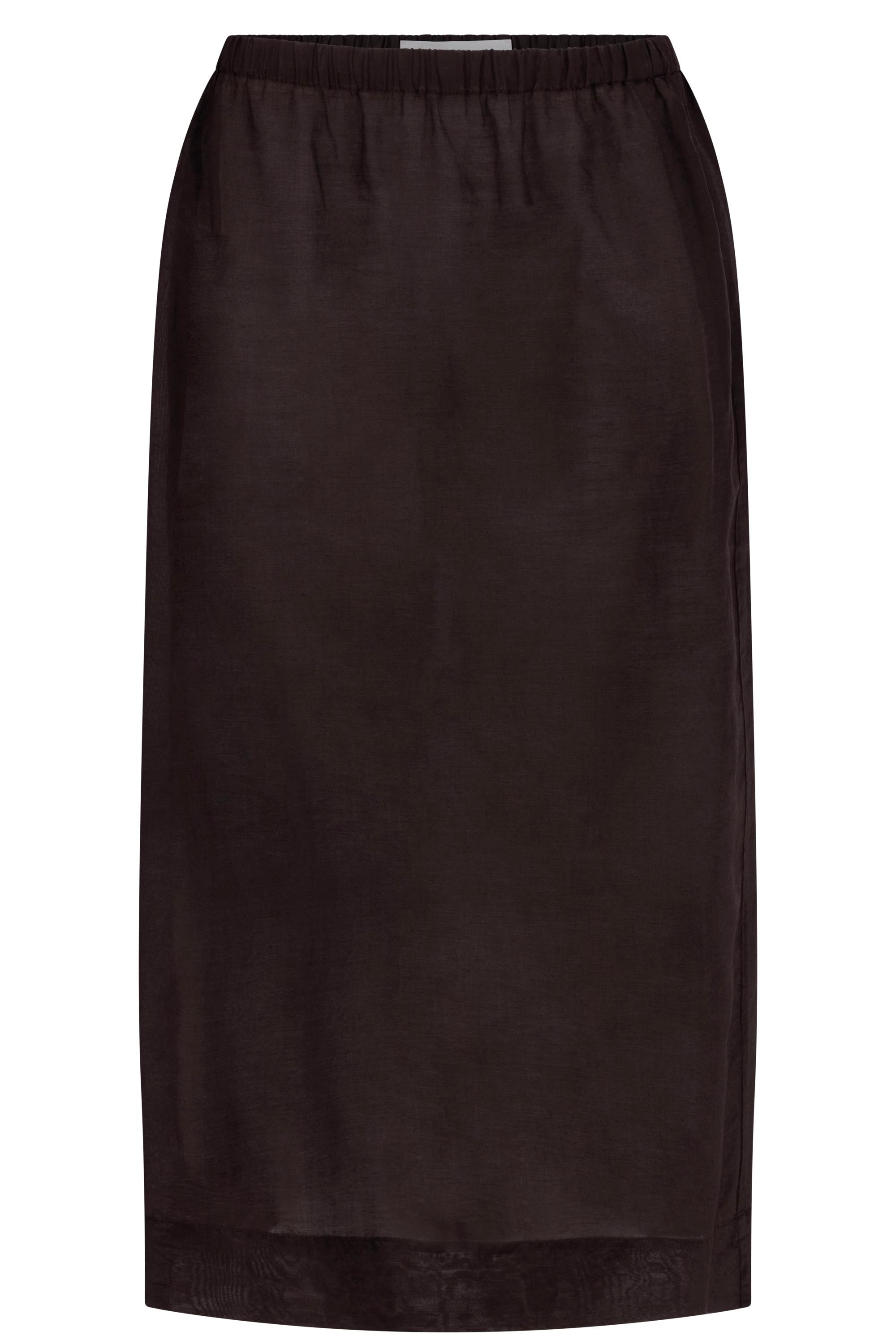 COLLY SKIRT DARK BROWN - HUMANOID