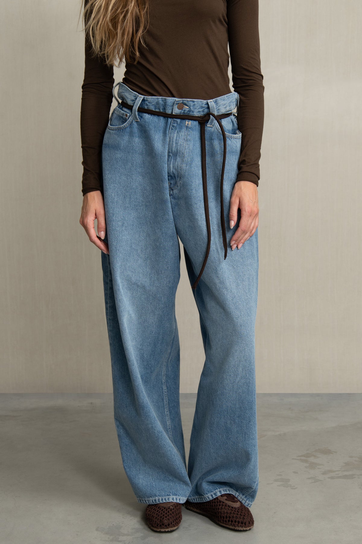 DAAN HOSE STONEWASHED DENIM