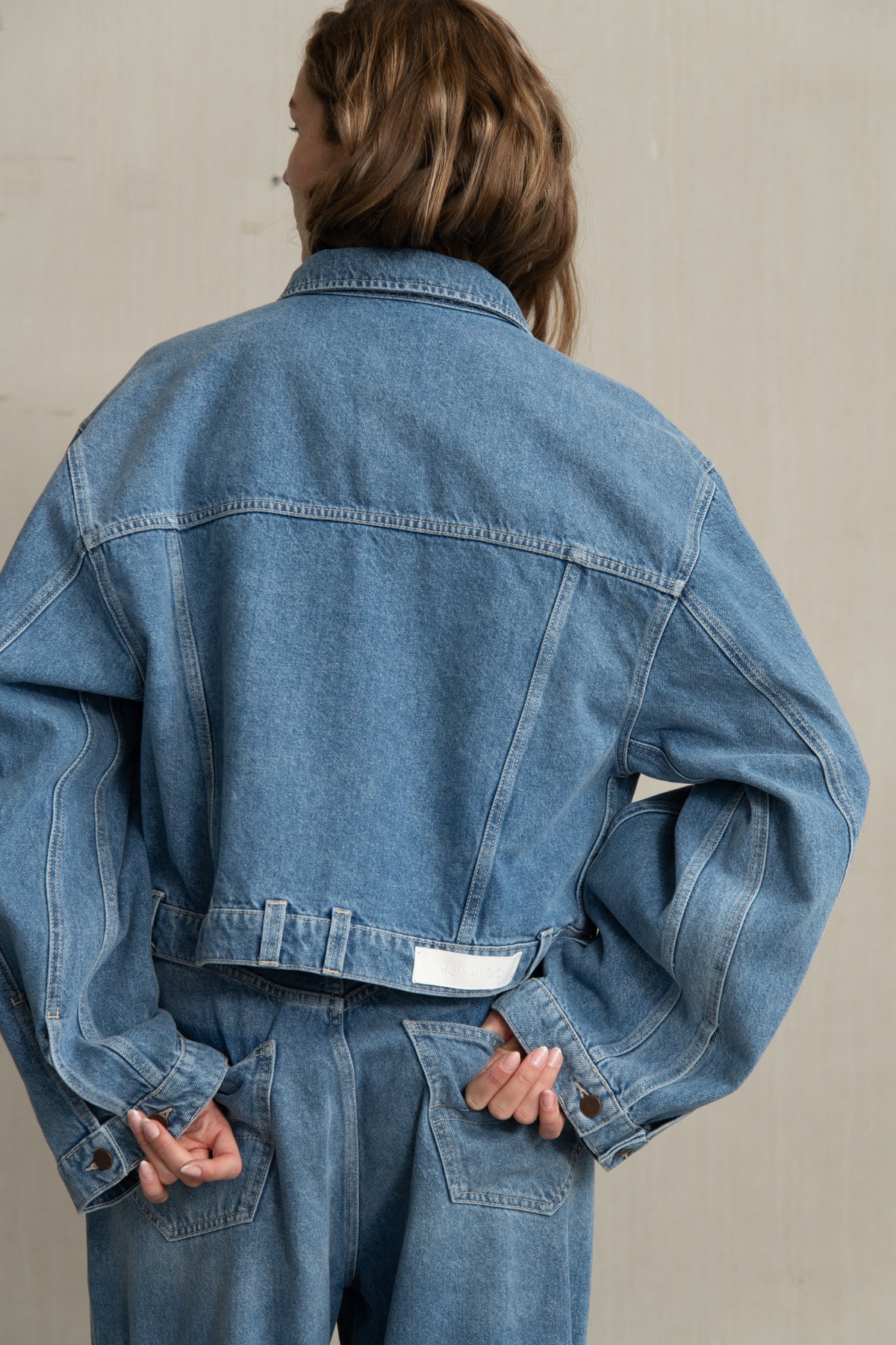 DARA JACKET STONEWASHED DENIM