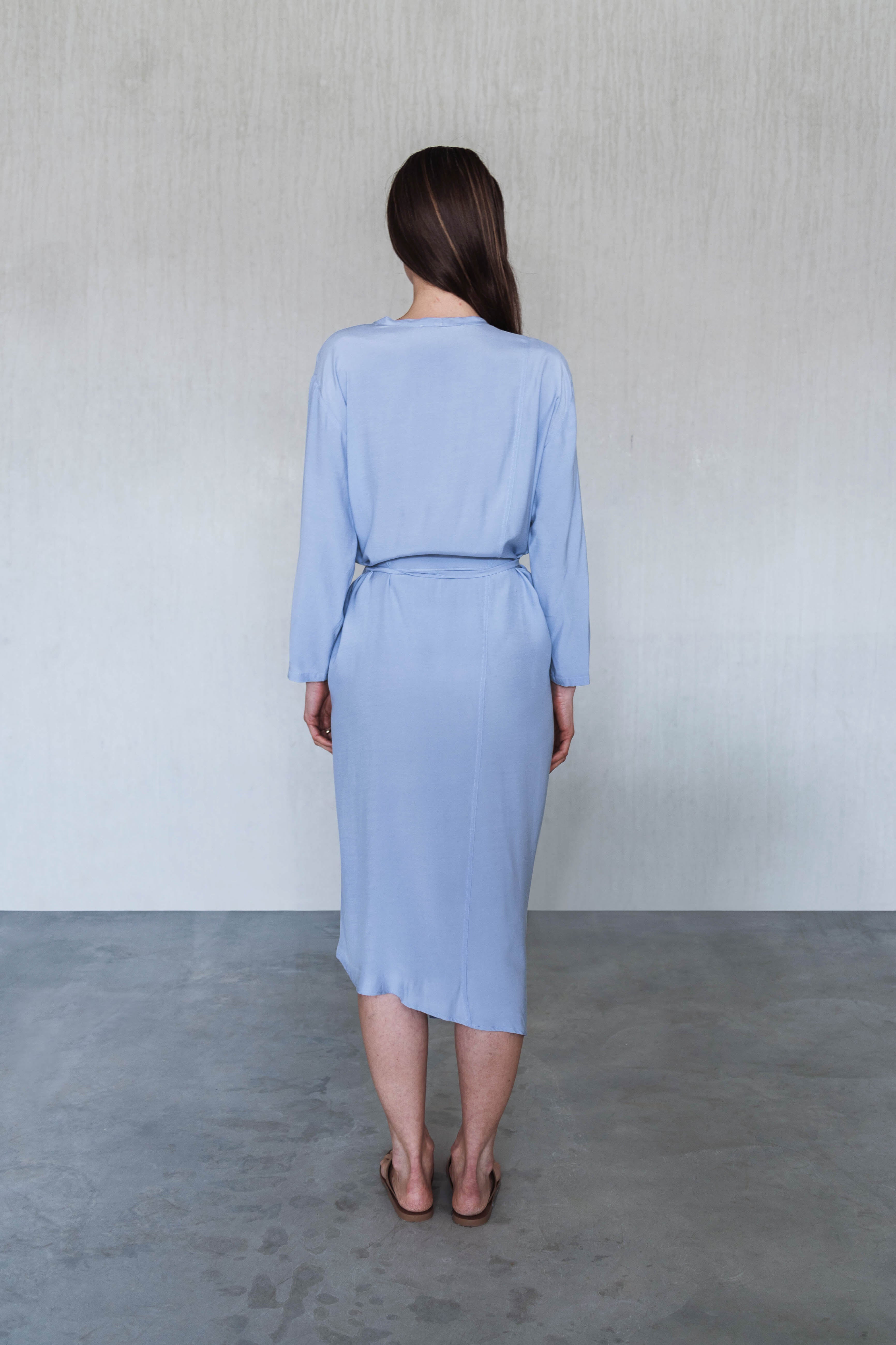 DELILAH DRESS SKY BLUE