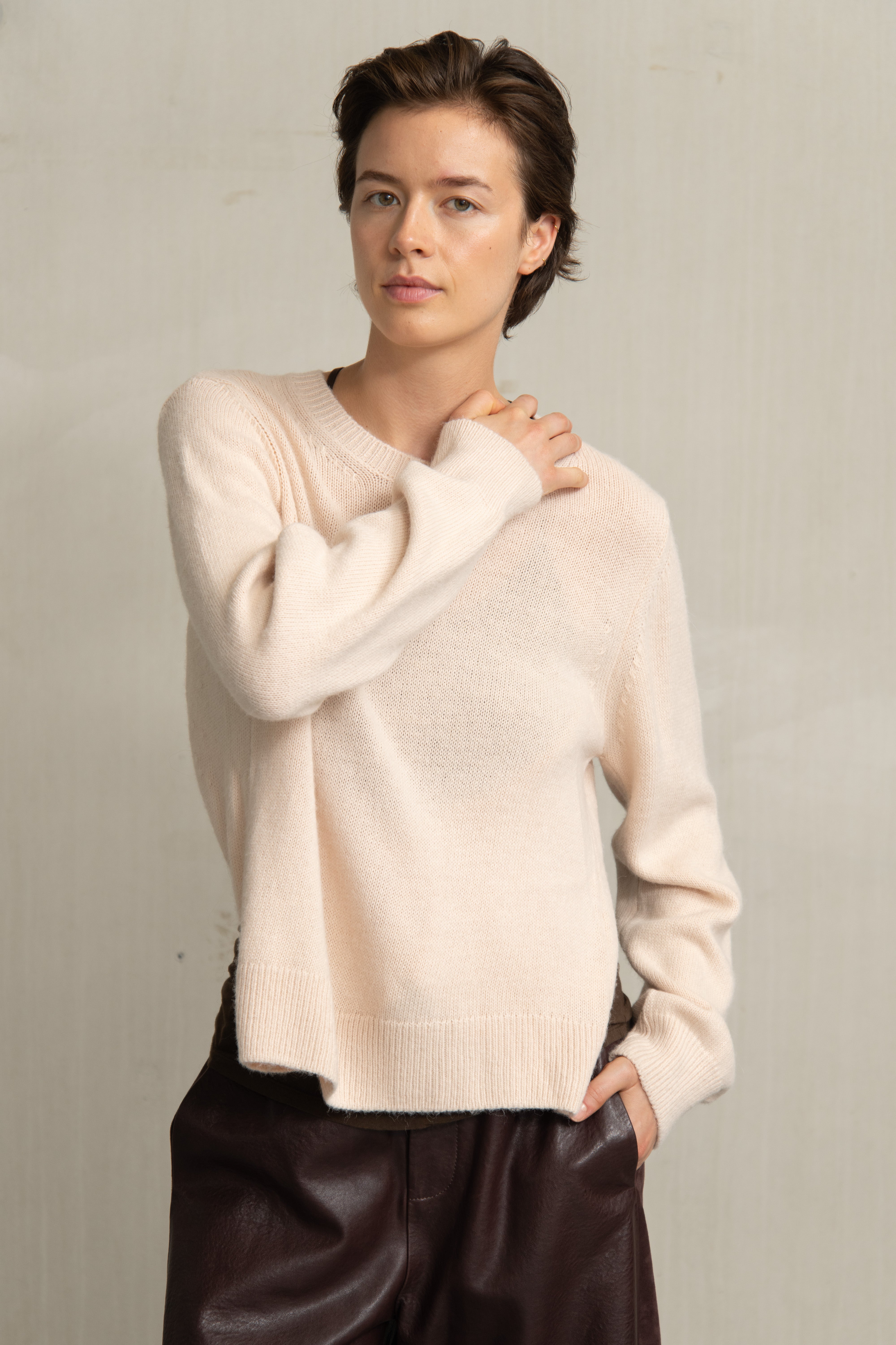 DIDO KNIT BLUSH - HUMANOID