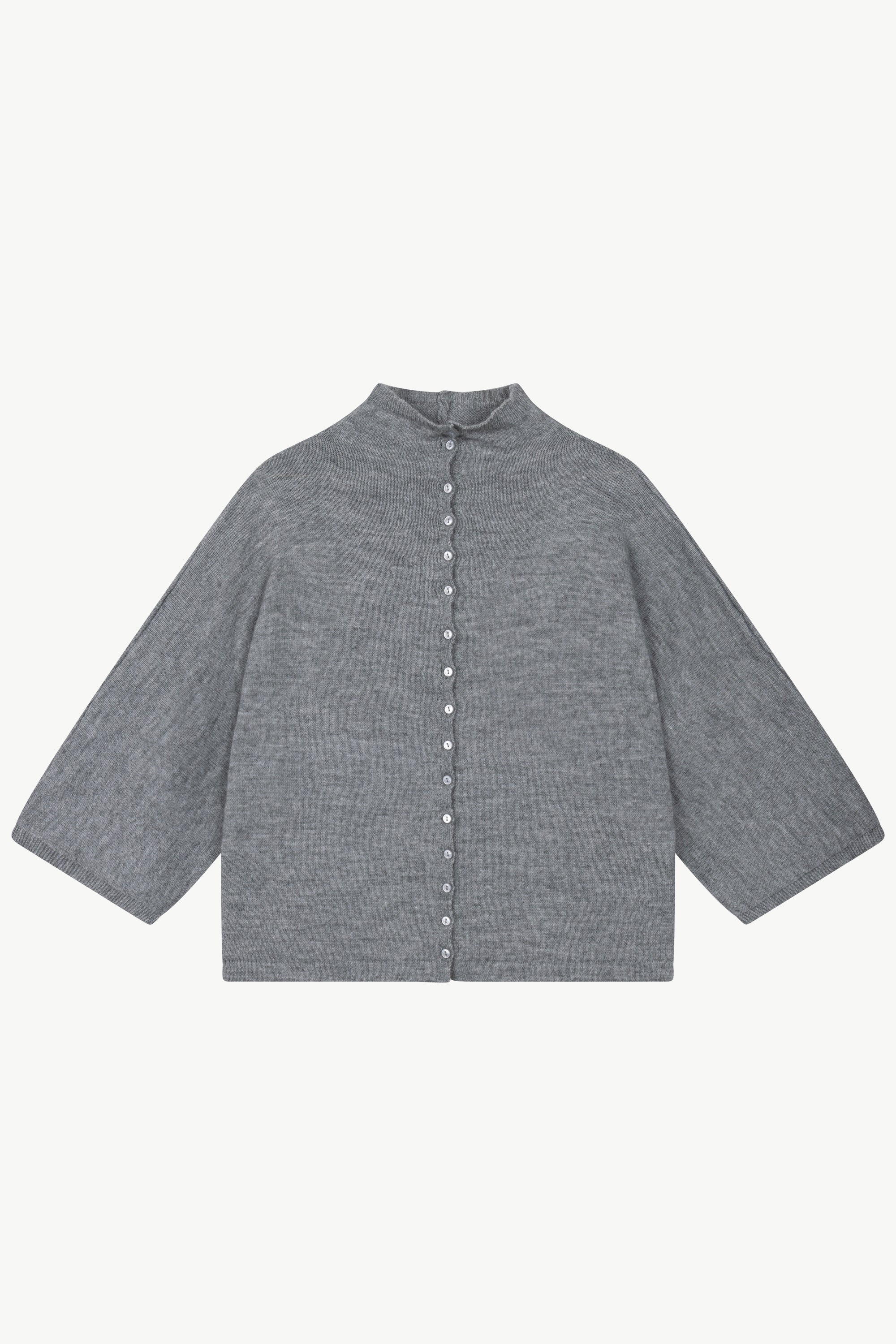 DIORA KNIT GREY MELANGE - HUMANOID