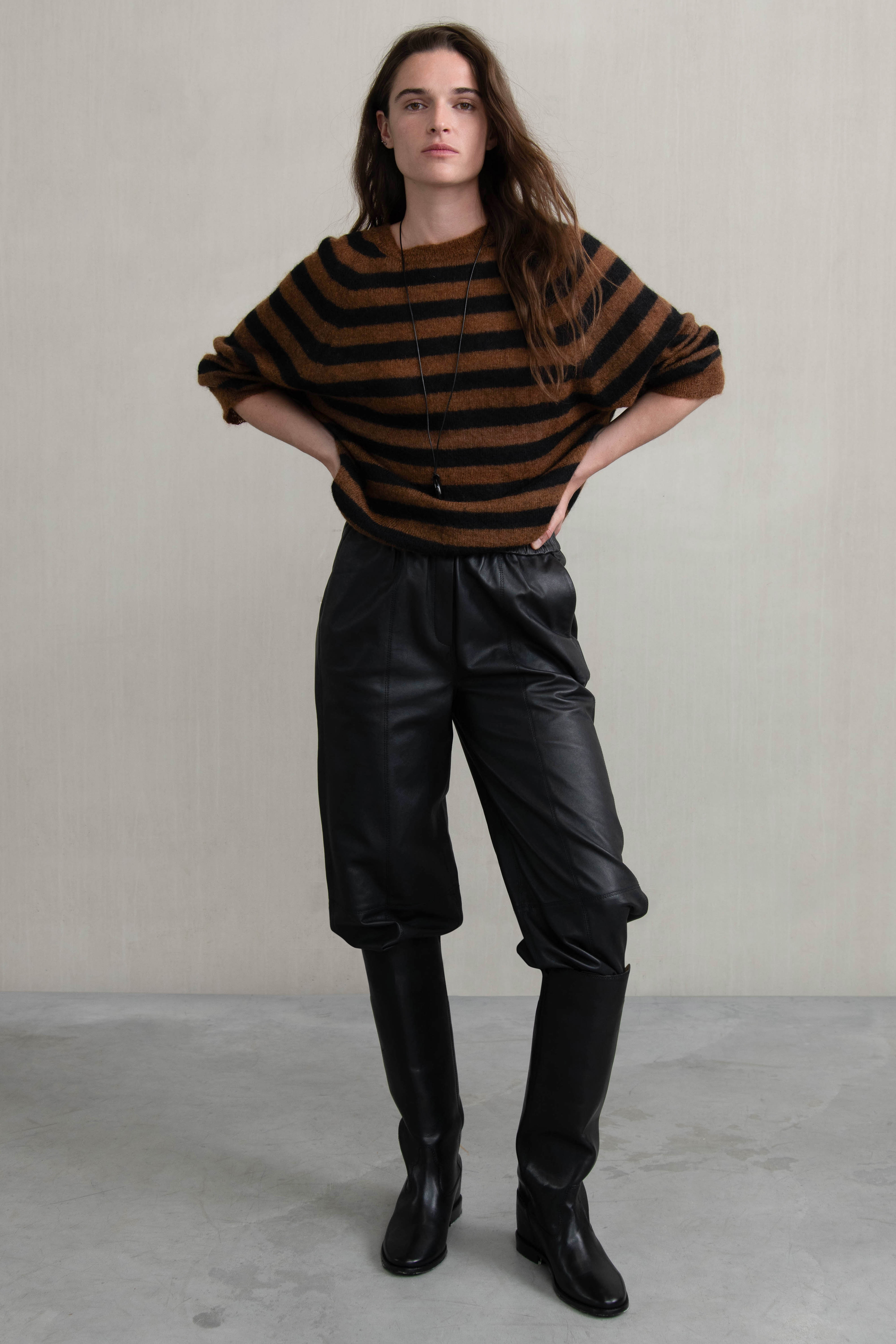 FANS KNIT QUARTZ STRIPE