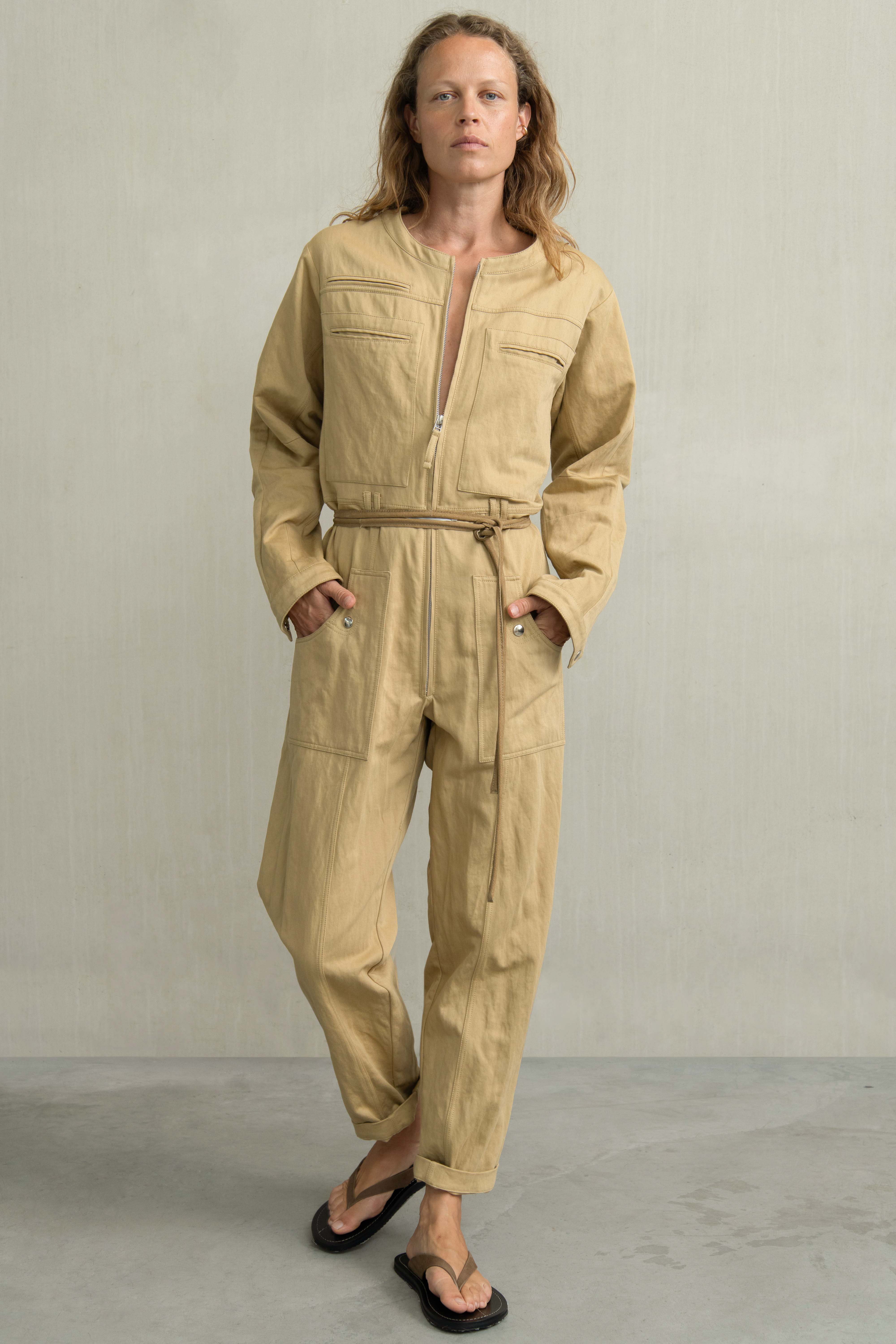 HAILY JUMPSUIT CAMEL