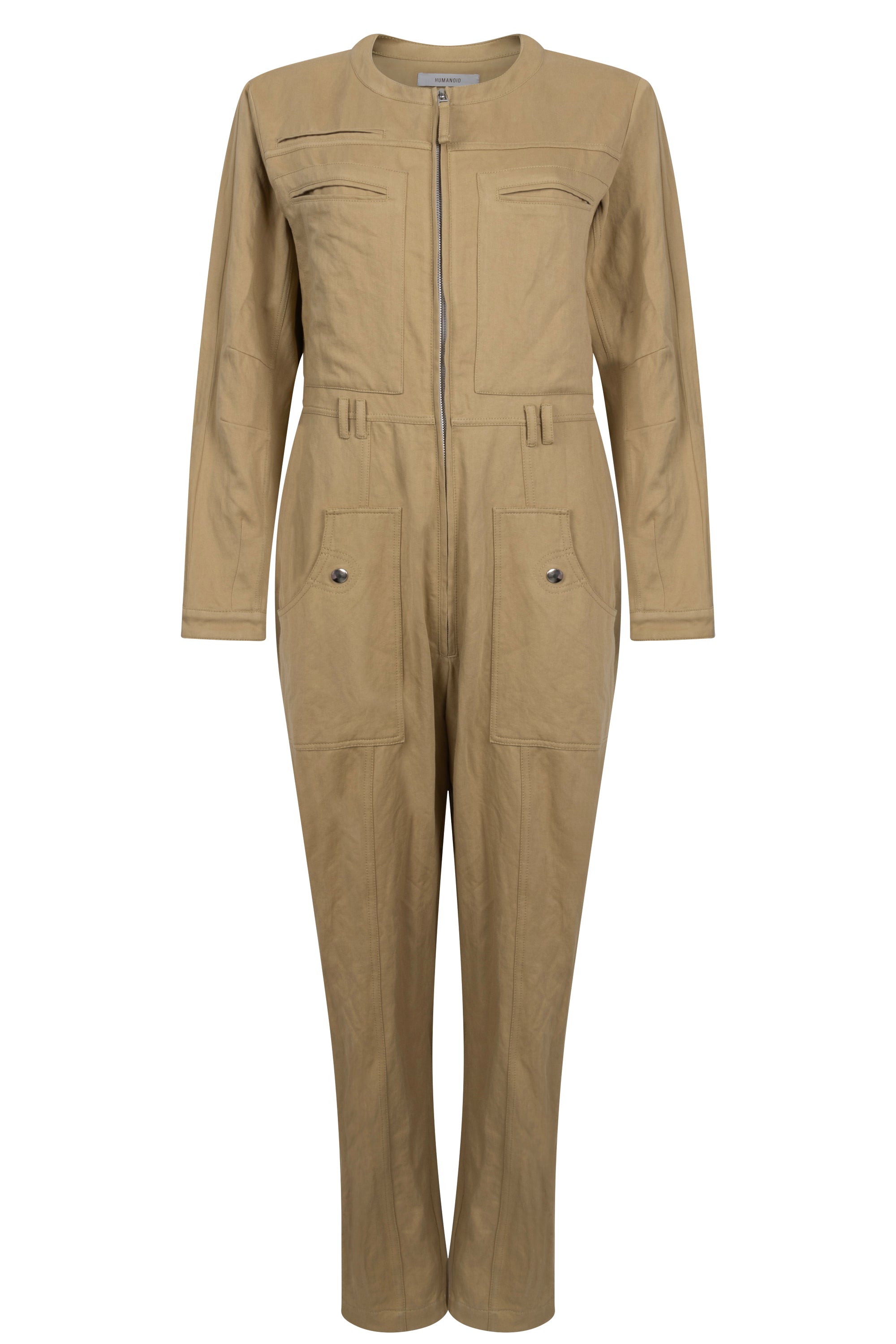 HAILY JUMPSUIT CAMEL - HUMANOID