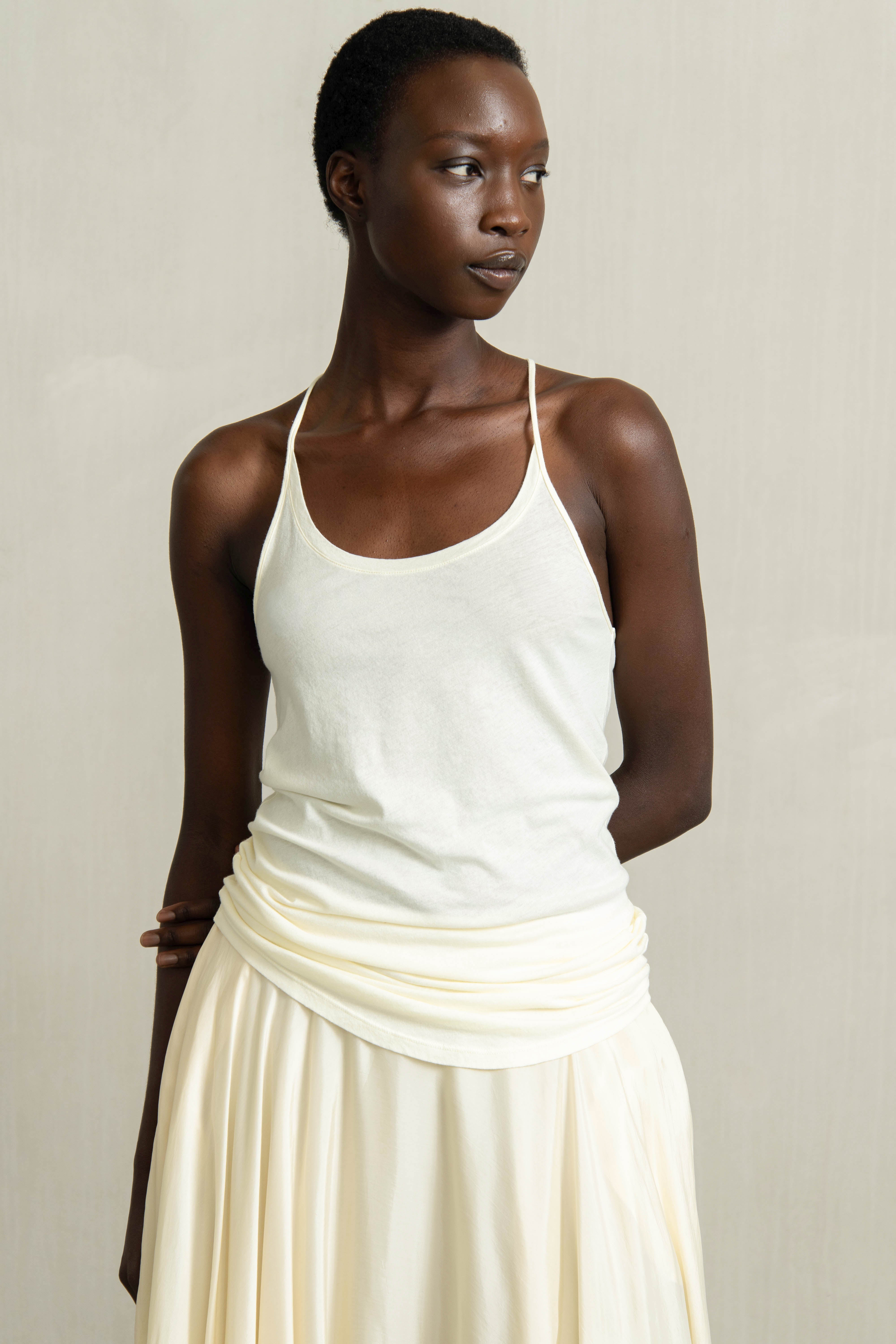 HAIM TEE LIGHT YELLOW