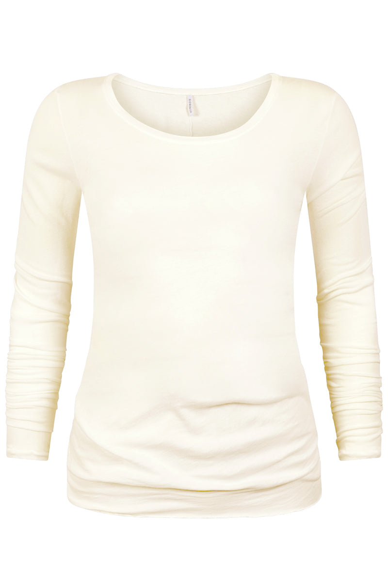 HANYA TEE LIGHT YELLOW - HUMANOID