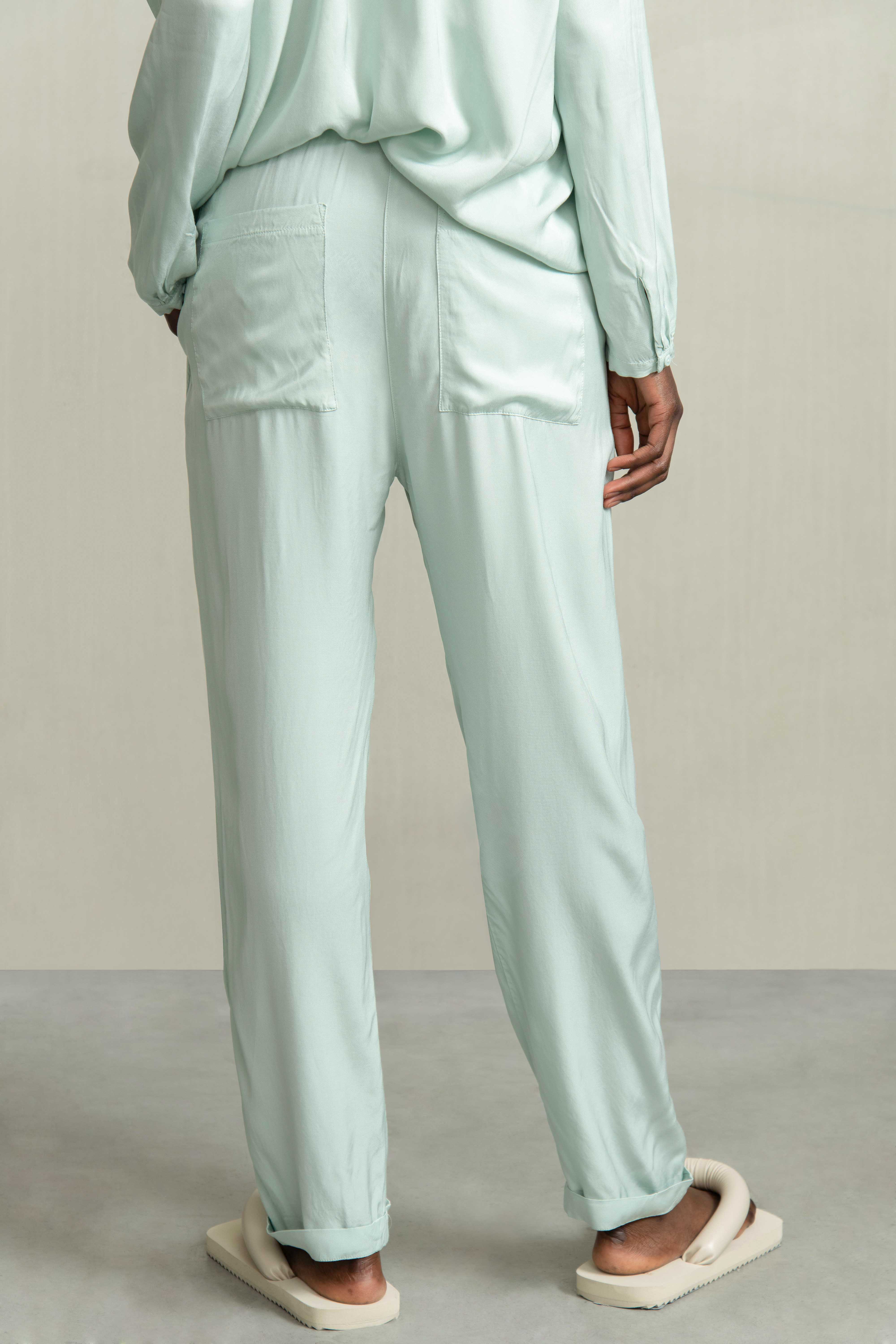 HARJA TROUSERS AQUA