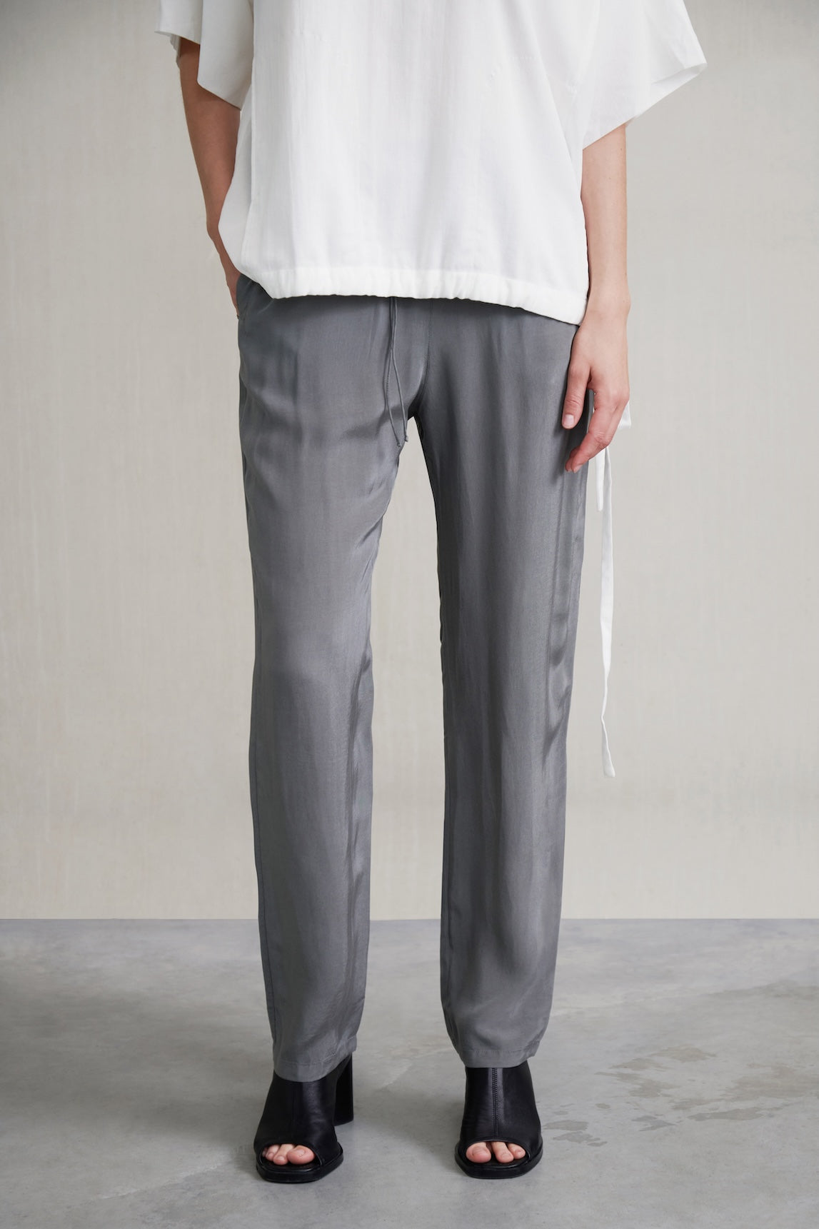 HARJO TROUSERS GREY - HUMANOID