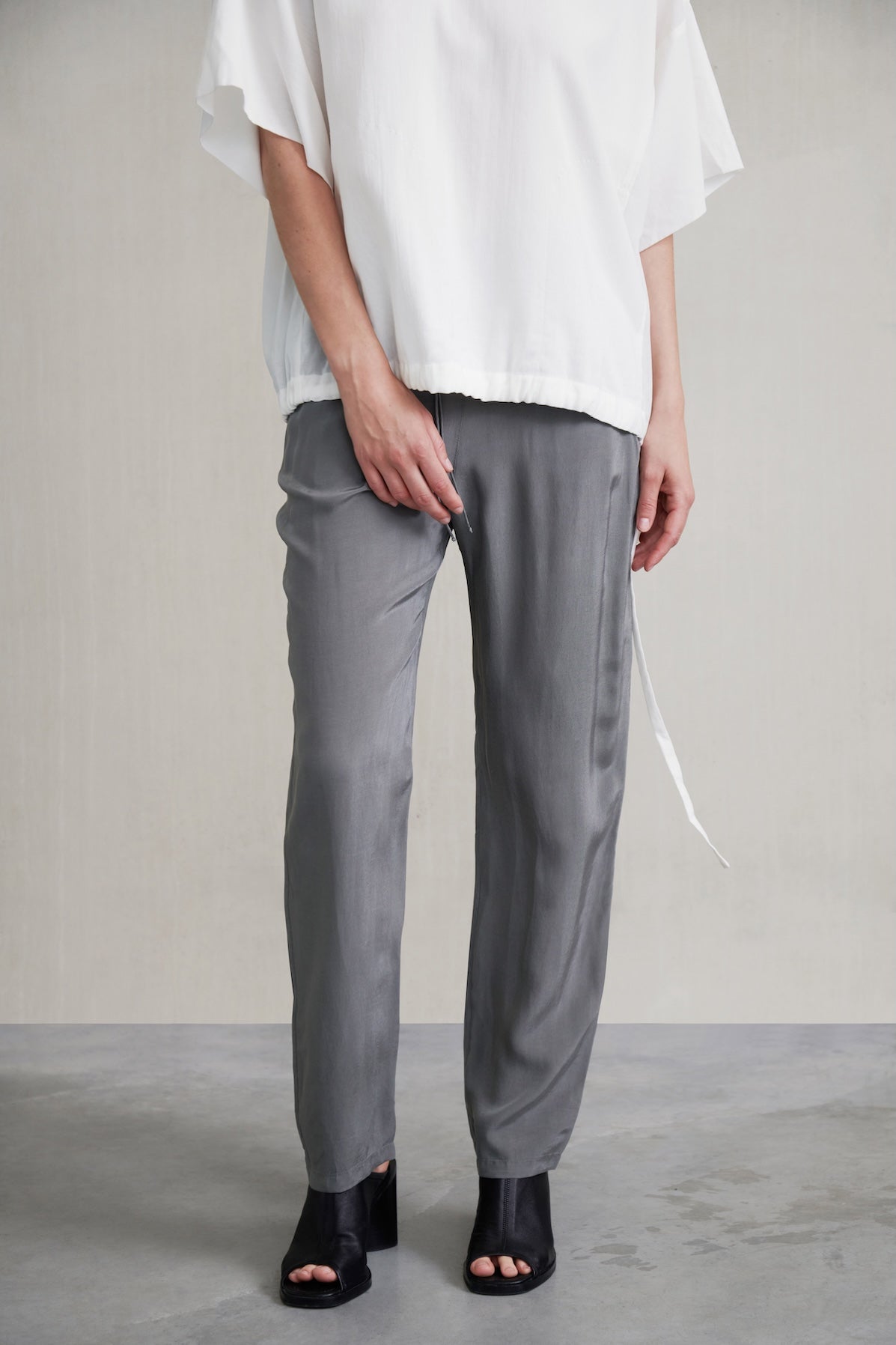 HARJO TROUSERS GREY - HUMANOID