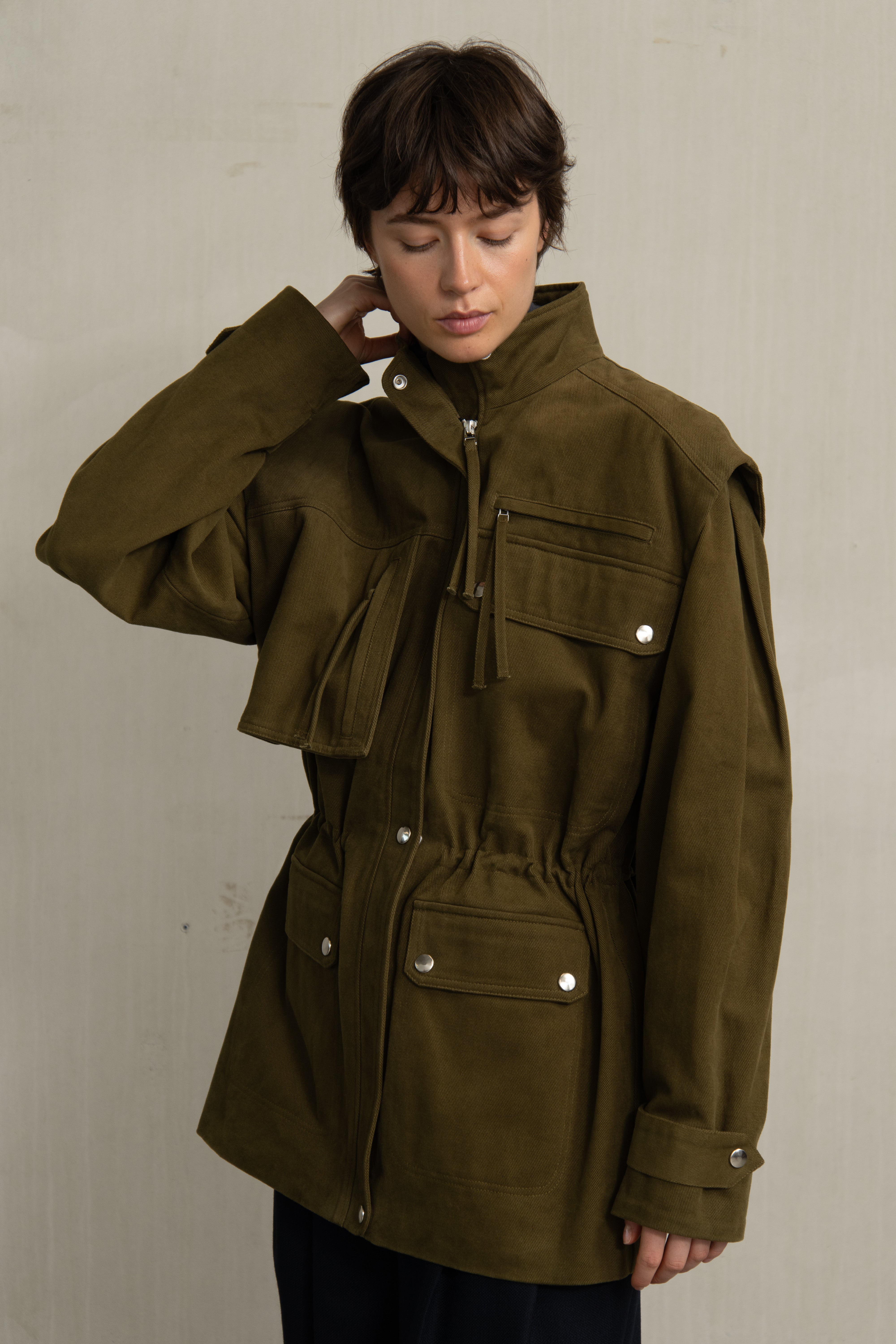 HESSEL JACKET ARMY