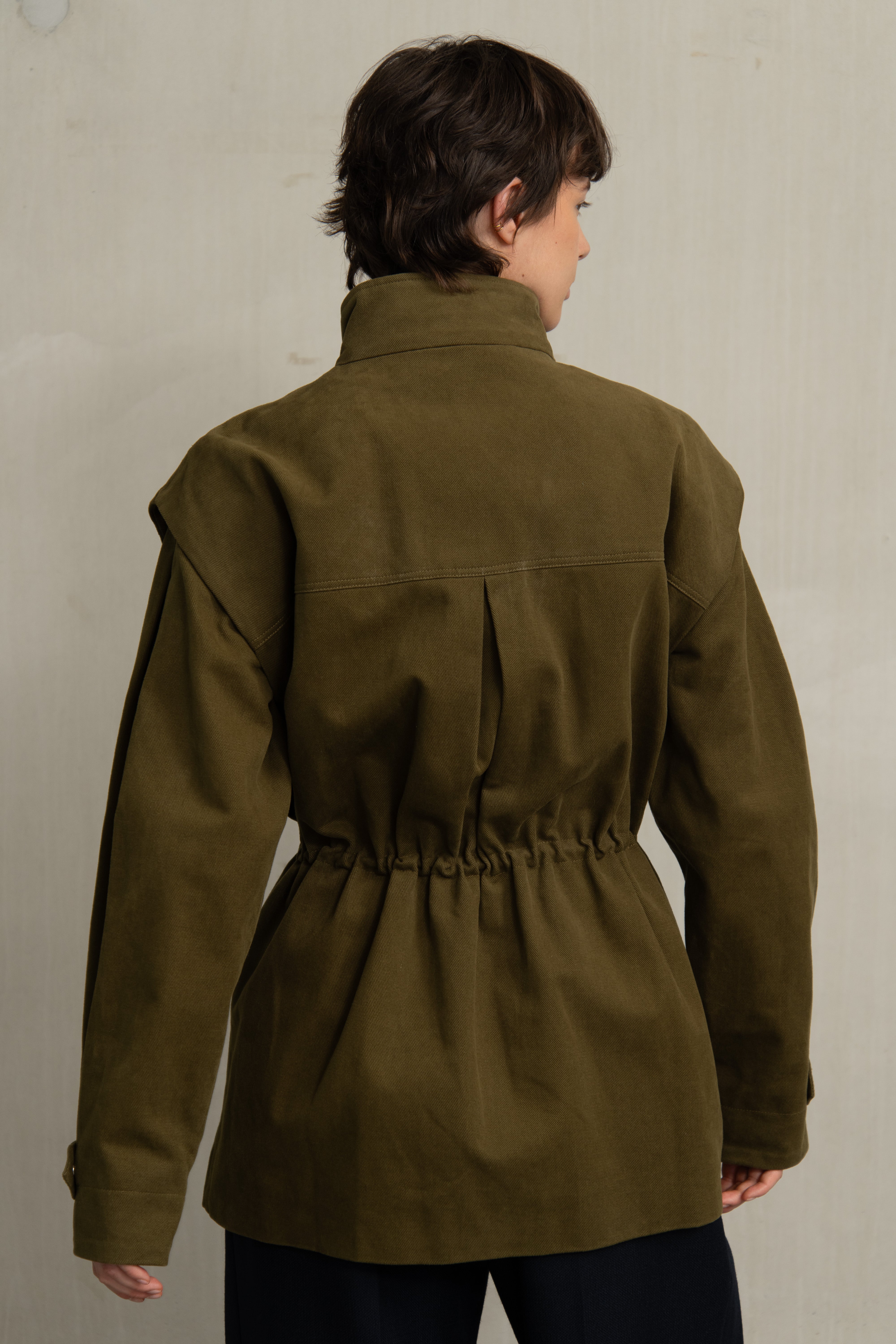 HESSEL JACKET ARMY - HUMANOID