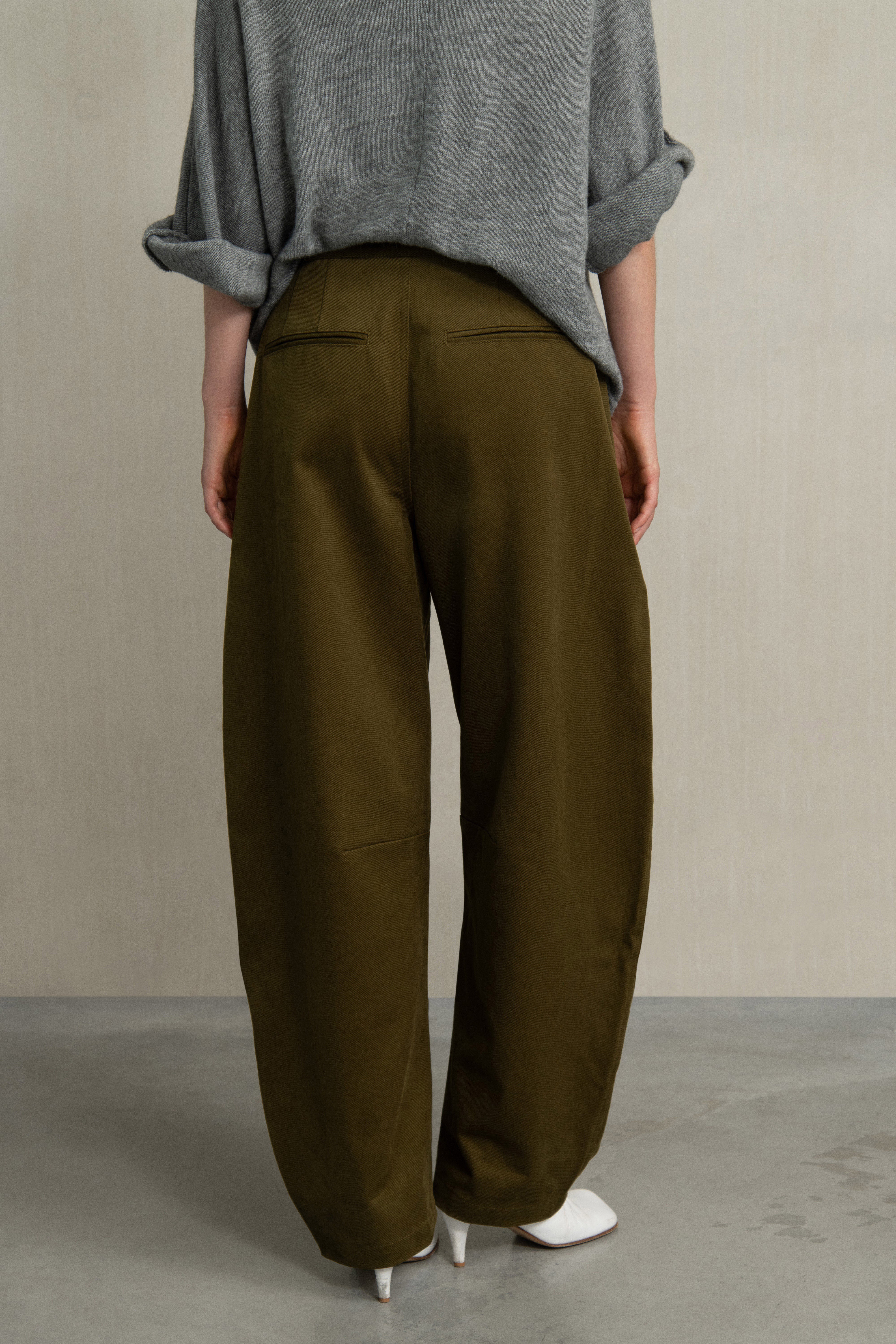 HYNN TROUSERS ARMY
