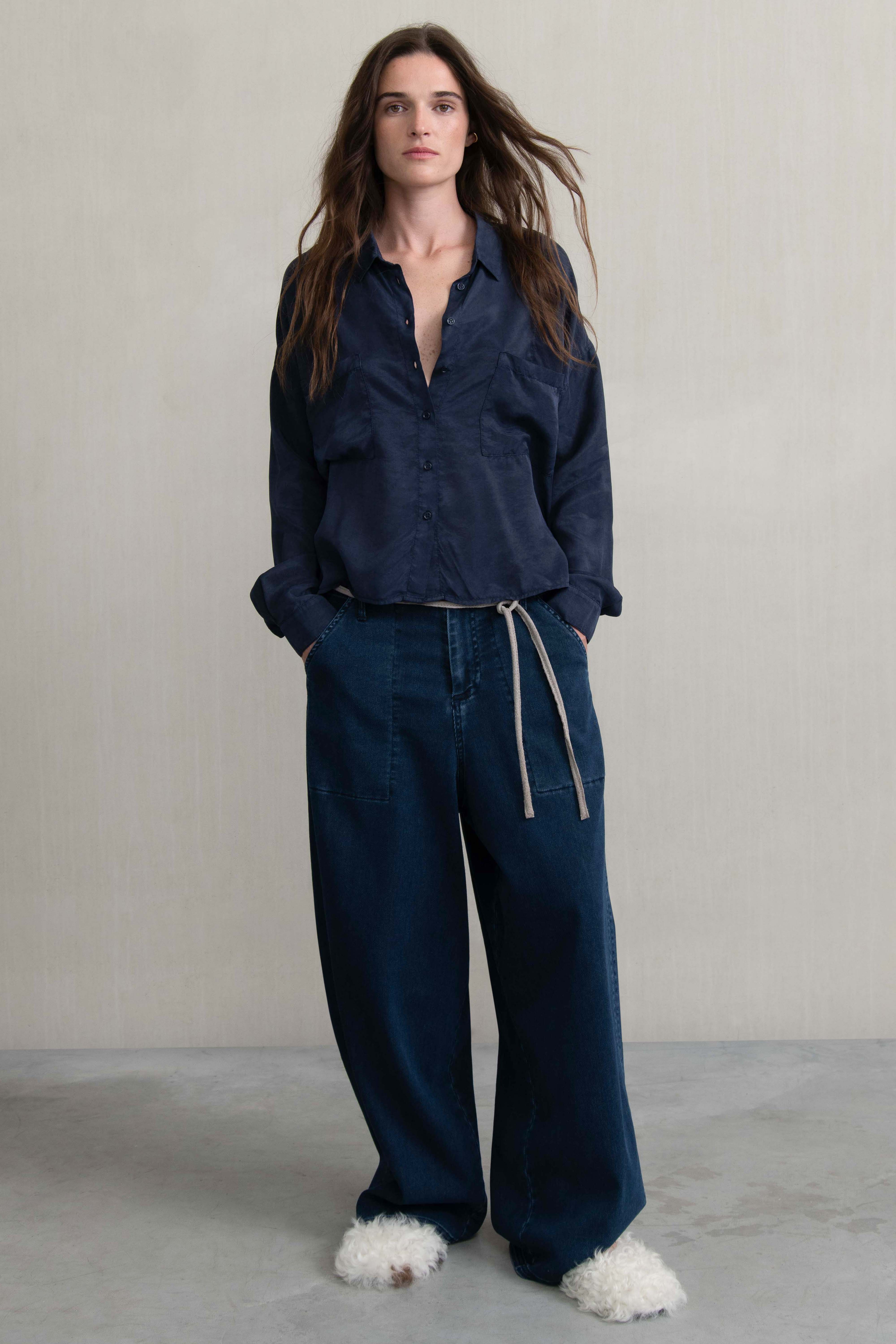 LAZULI BLOUSE LAPIS