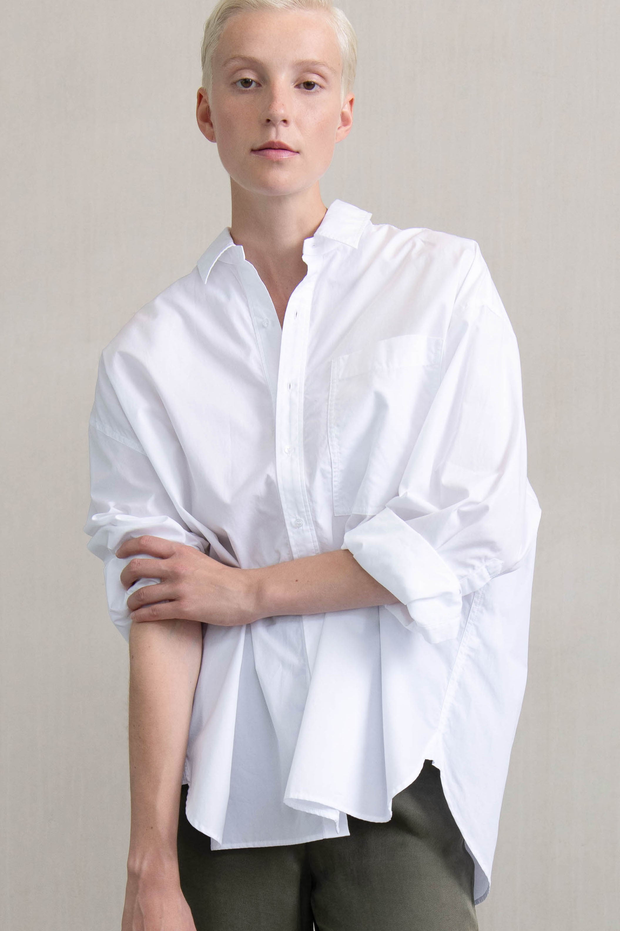 CHEMISIER LOVER WHITE