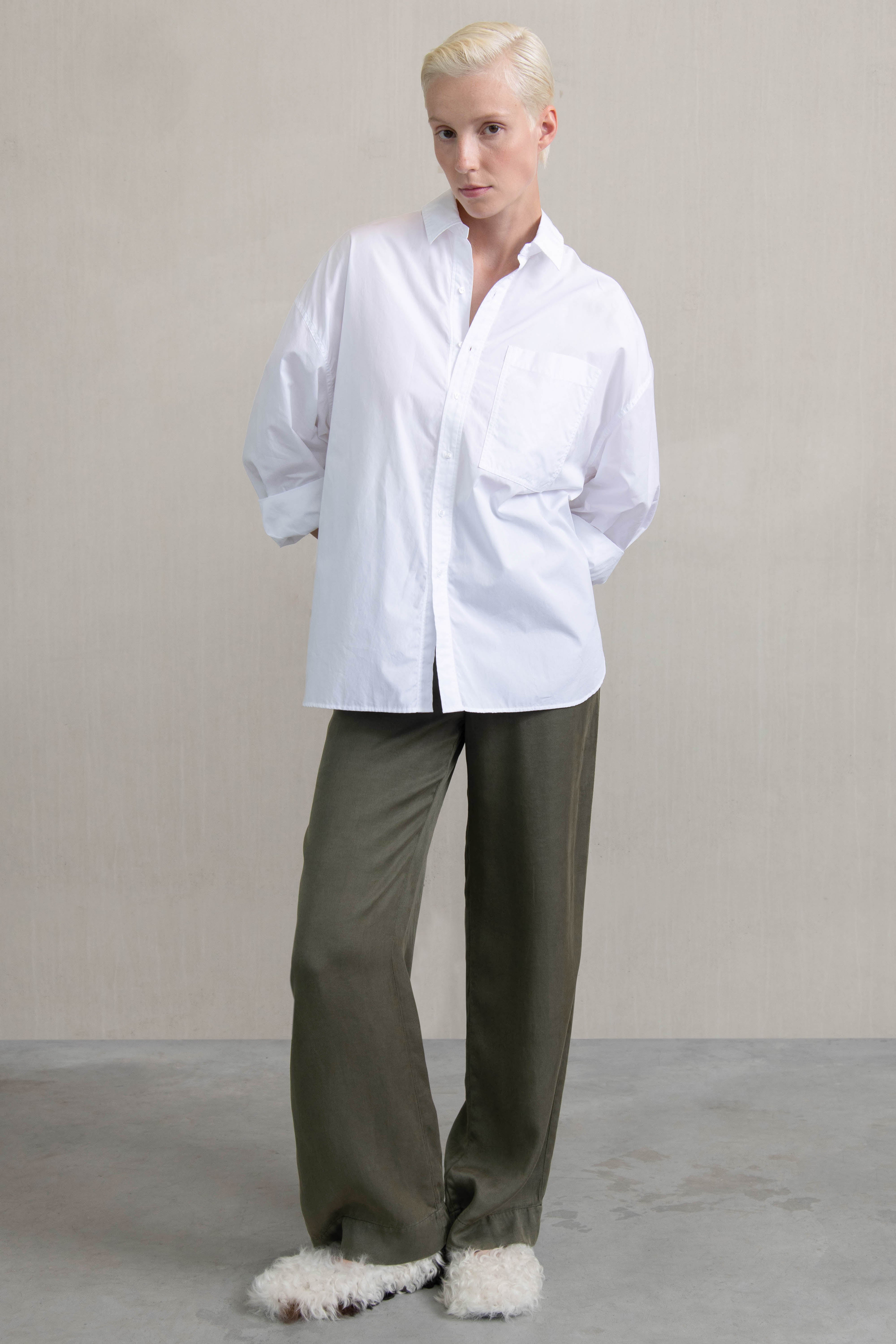 CHEMISIER LOVER WHITE