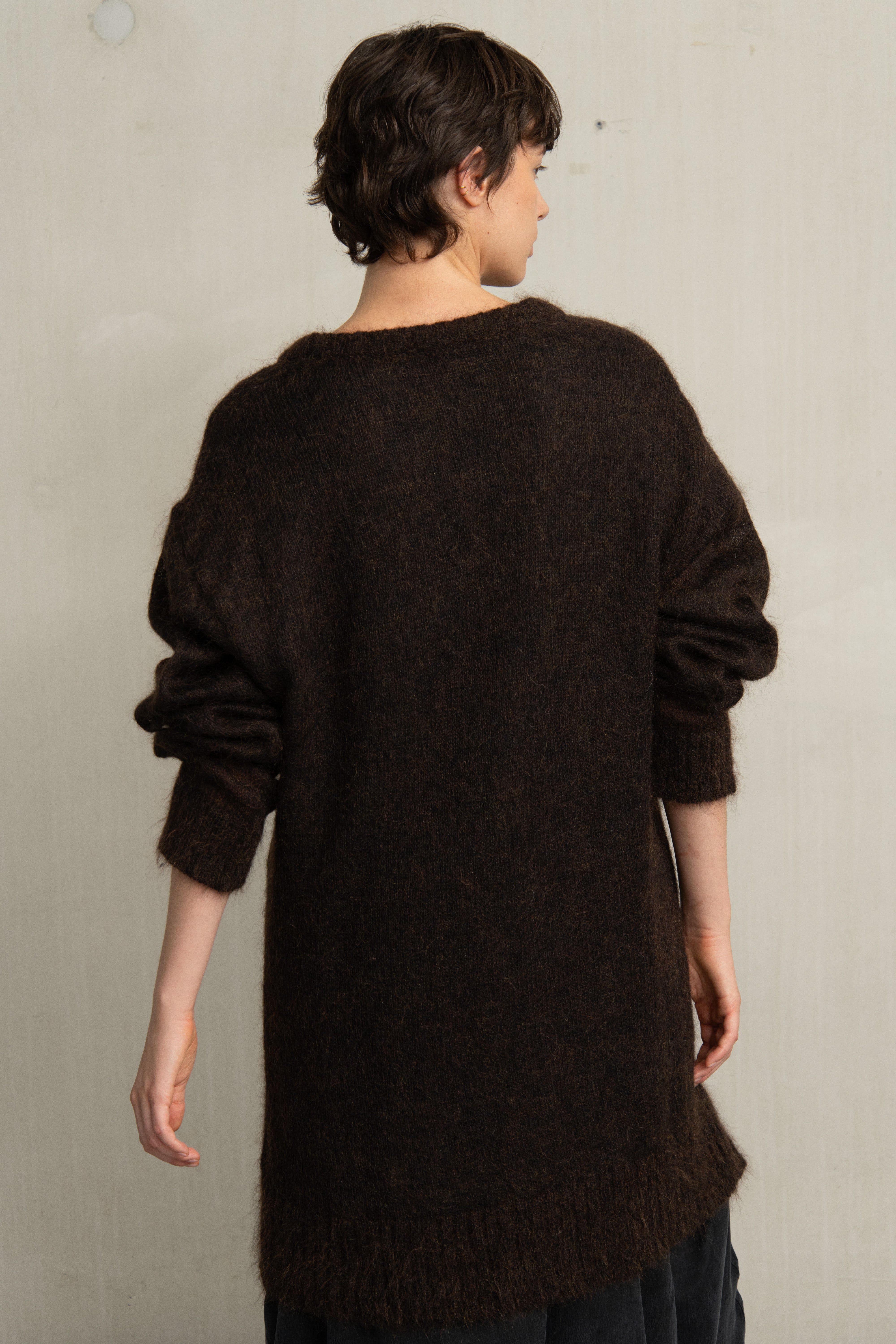 MIEK KNIT BROWN MIX