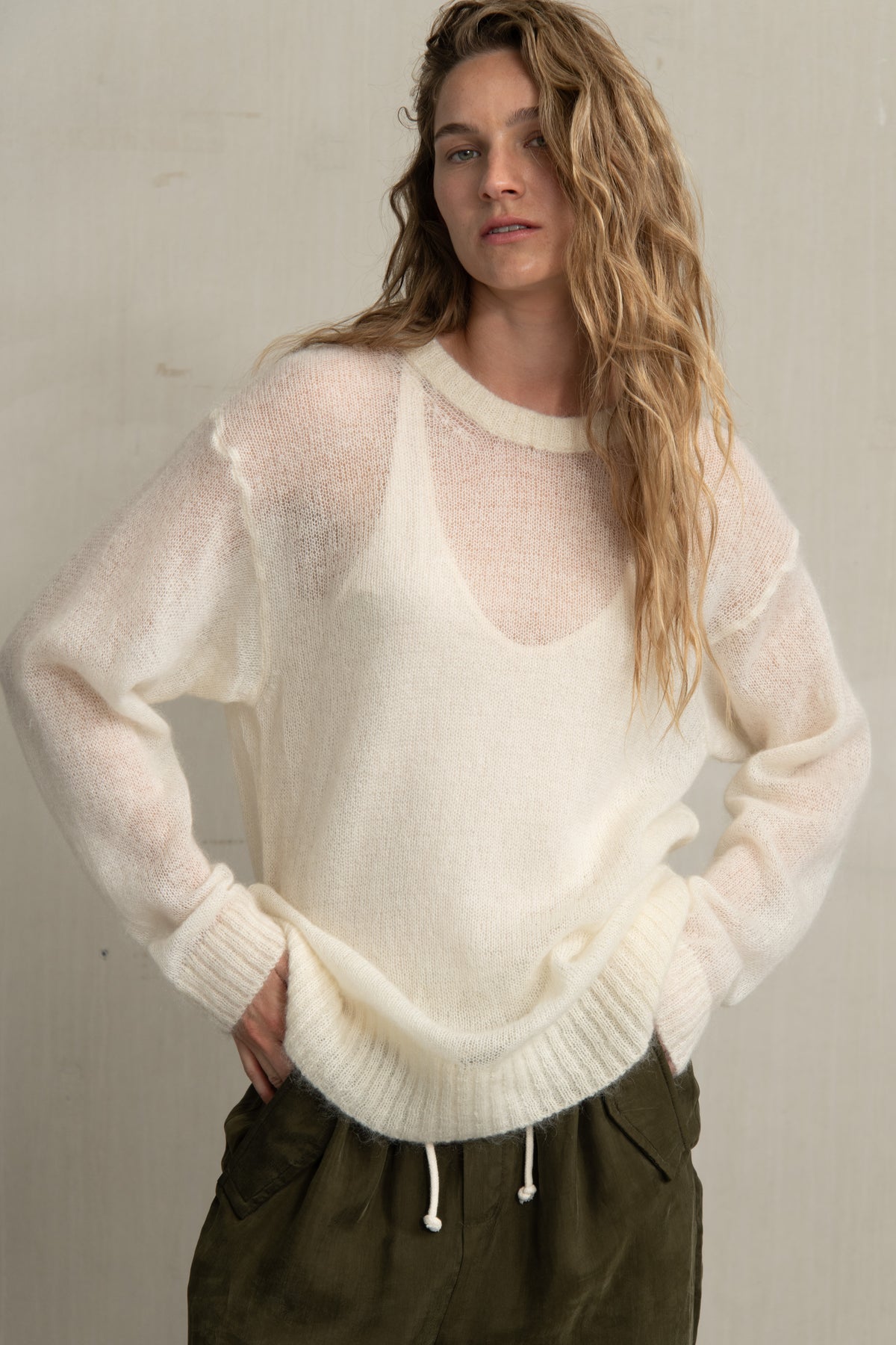 MIEK KNIT OFF WHITE