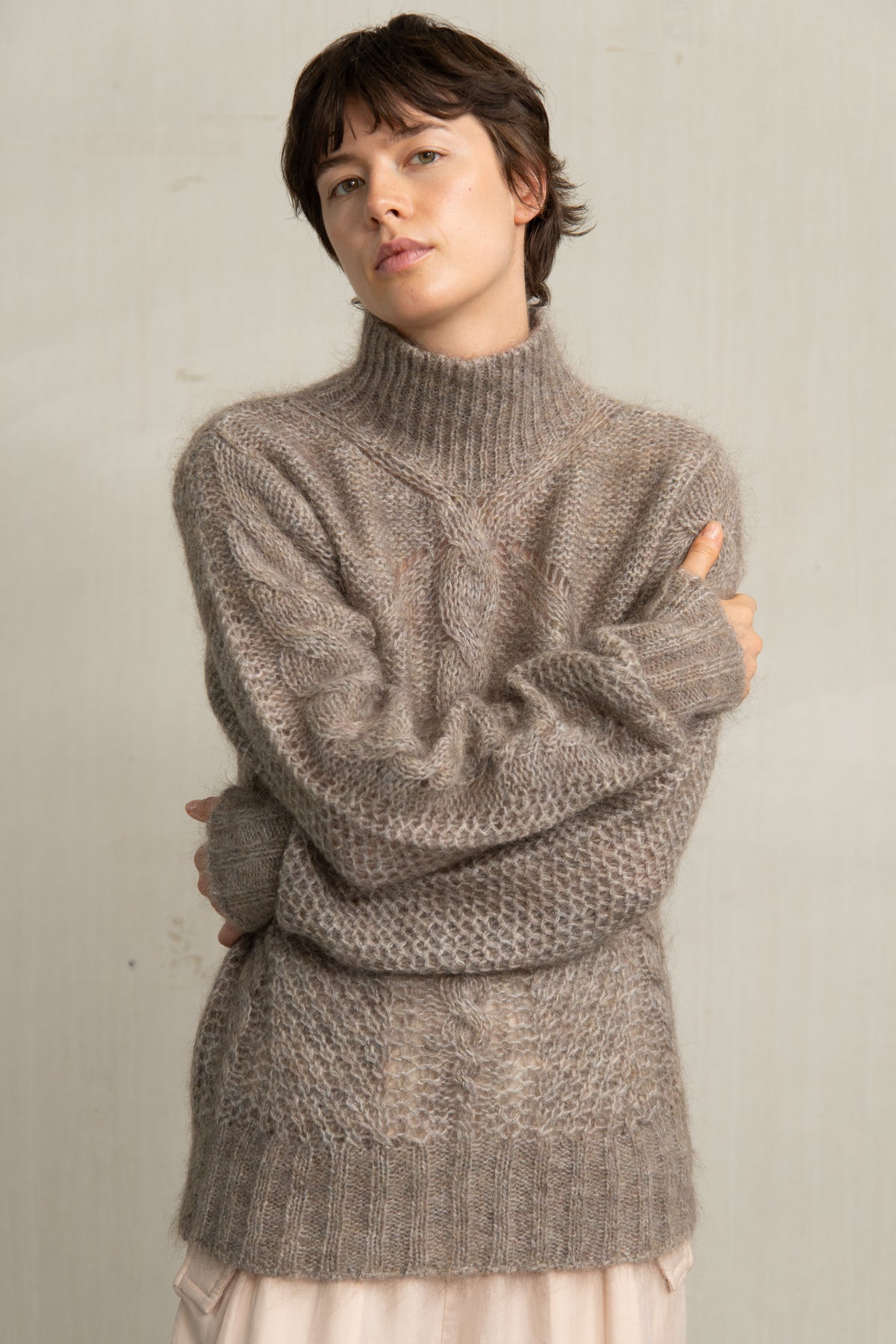 MINKA KNIT BLUSH MIX