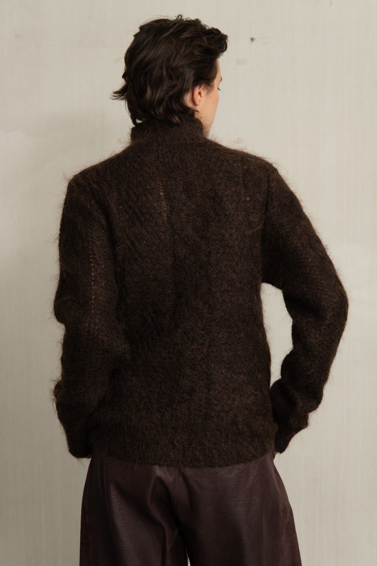 MINKA KNIT BROWN MIX