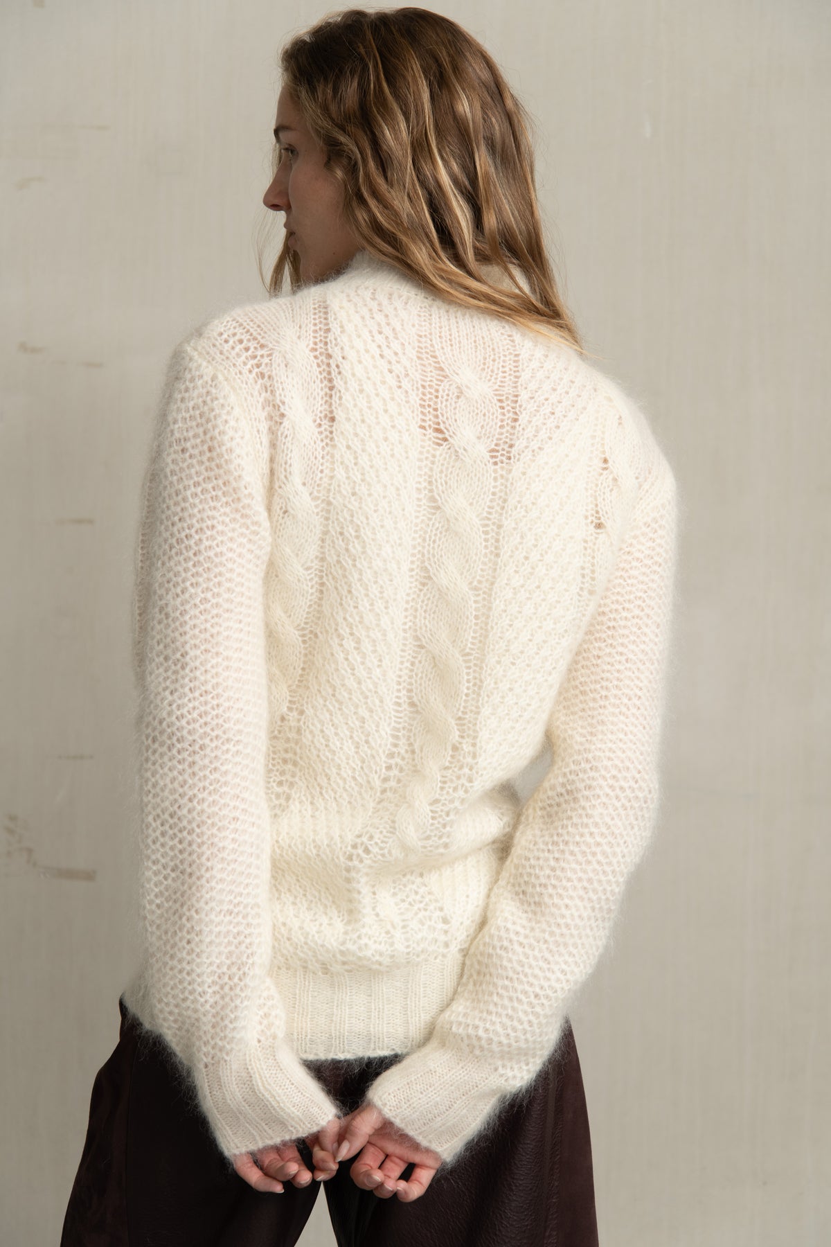 MINKA KNIT OFF WHITE