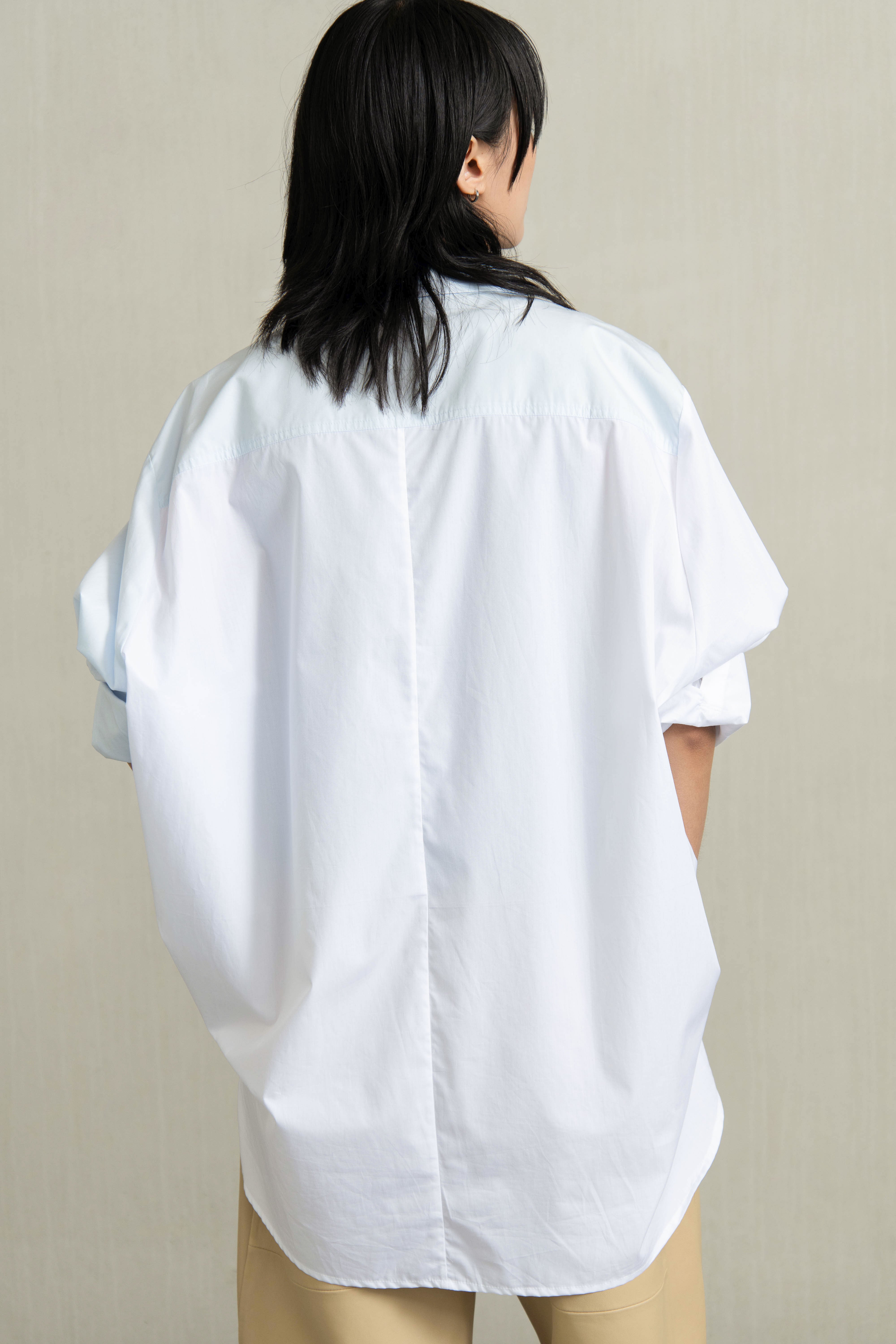 PAOLA SHIRT SHADOW BLUE - HUMANOID