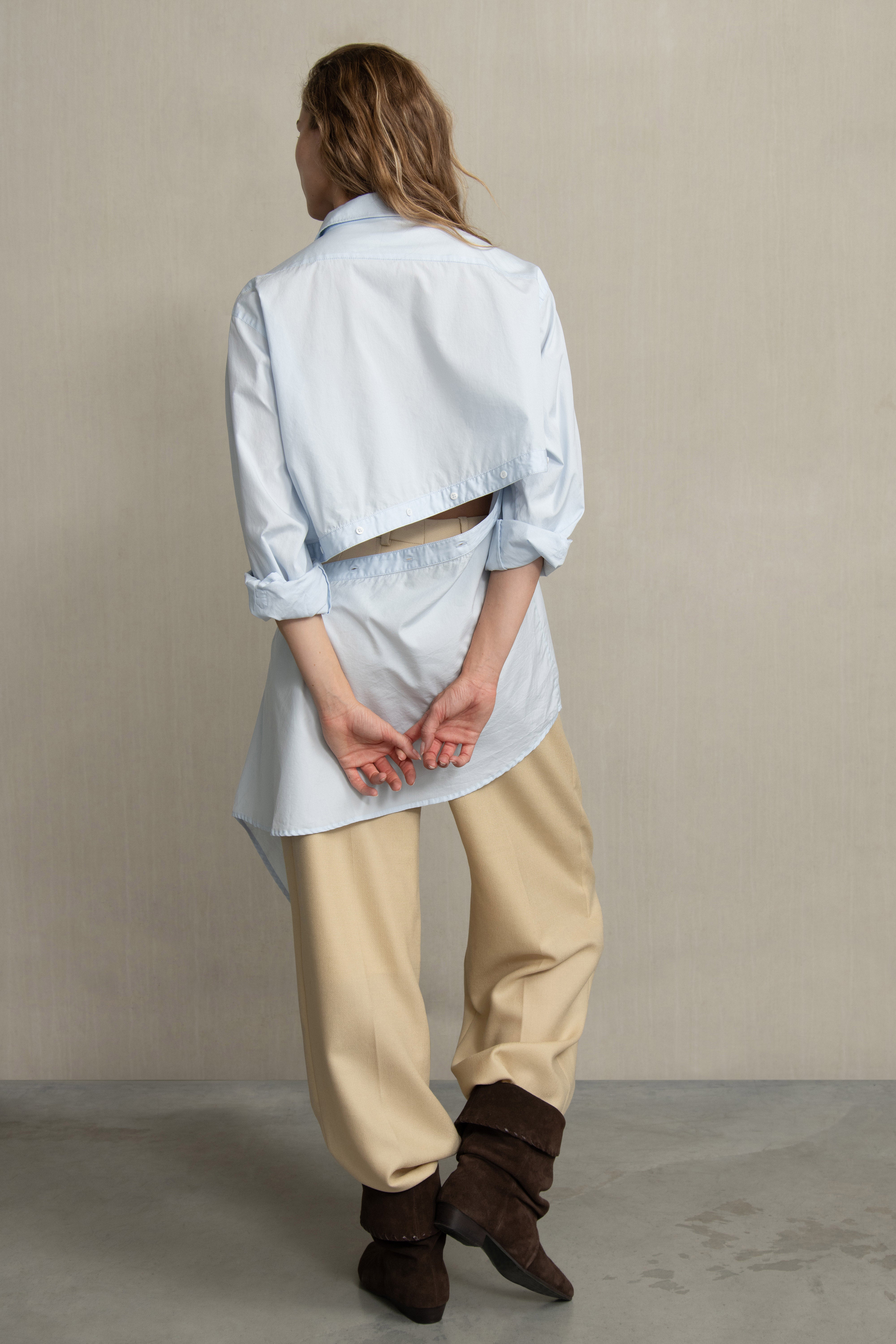 PAPI HEMD LIGHT BLUE