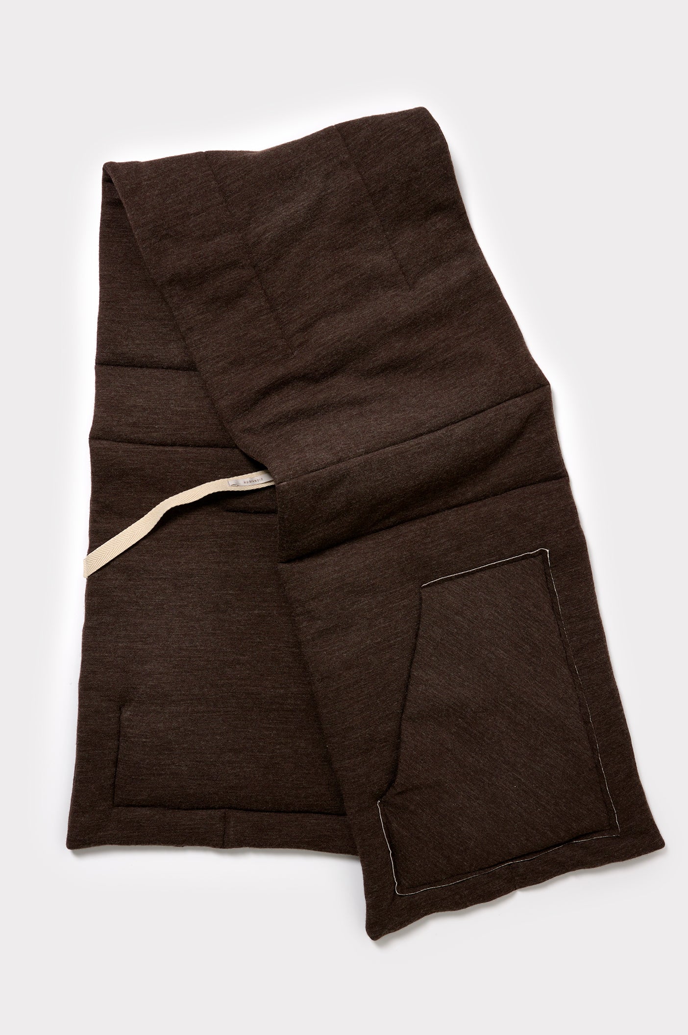 PIEN WRAP BROWN MELANGE