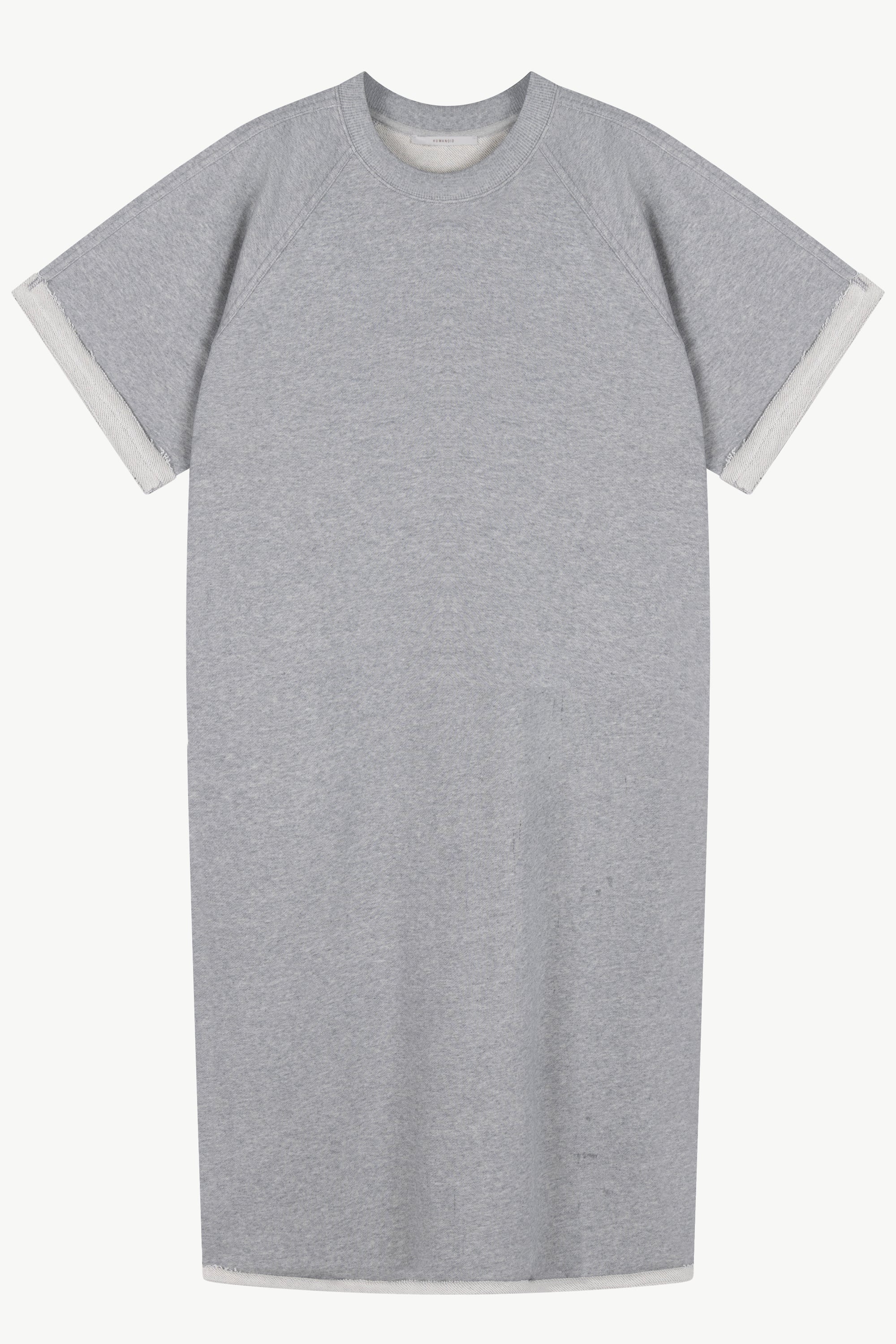 SACHA DRESS GREY MELANGE - HUMANOID