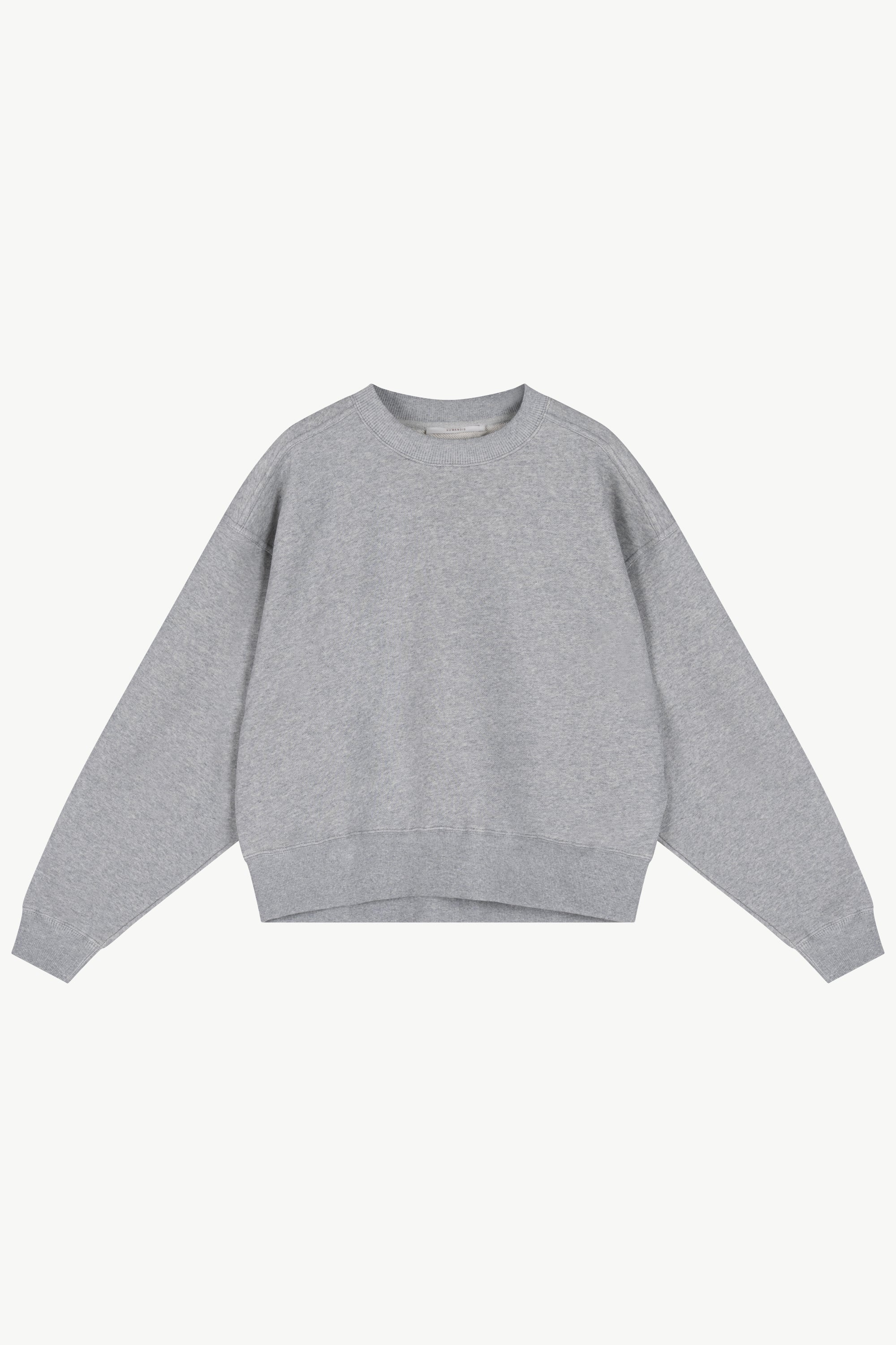 SASKA TOP GREY MELANGE - HUMANOID