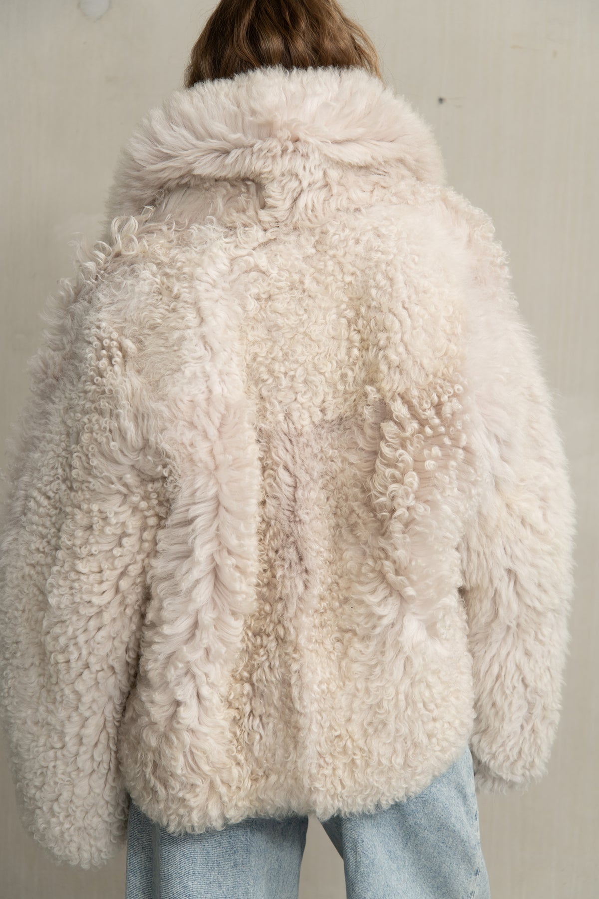 SAVA SHEARLING OFF WHITE